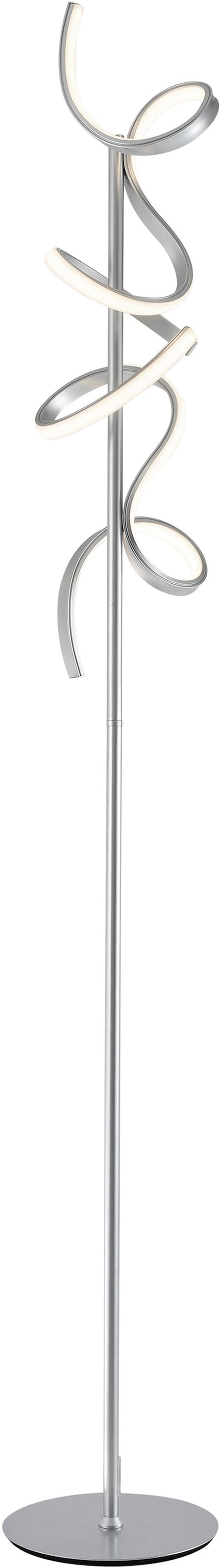 JUST LIGHT LED Stehlampe »CURLS«, 2 flammig, Leuchtmittel LED-Board | LED fest integriert