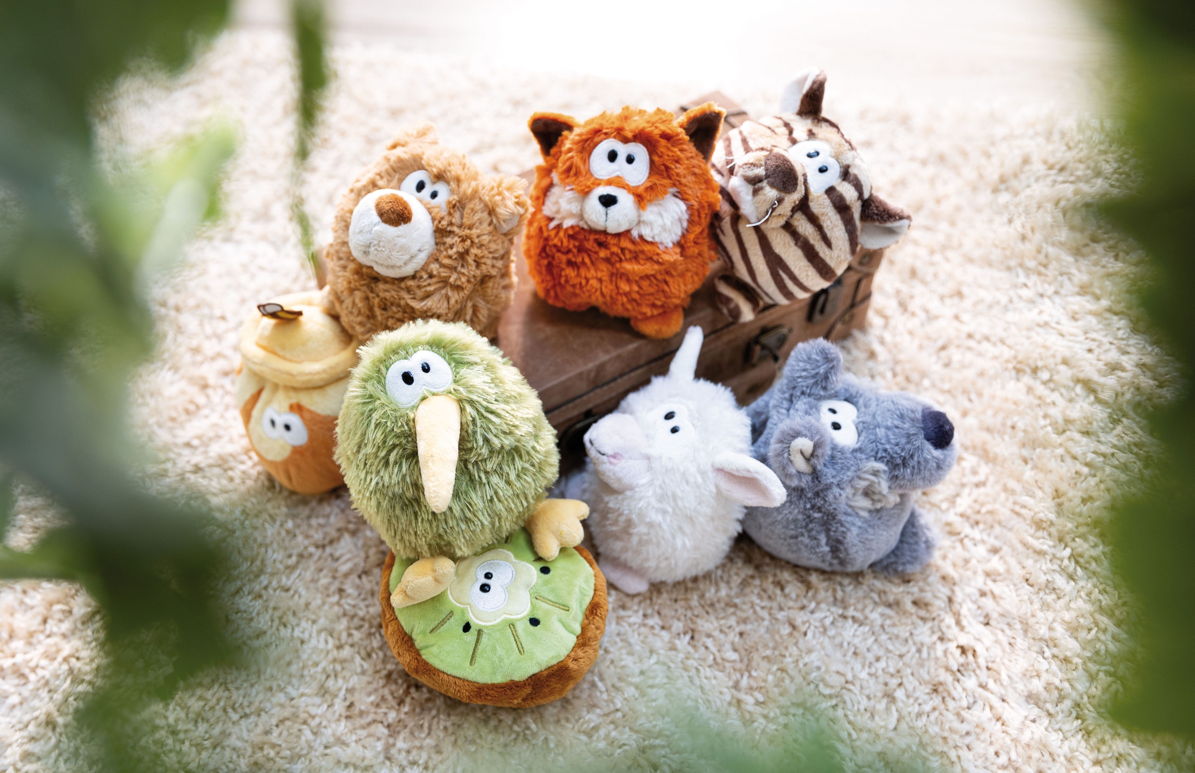 Nici Kuscheltier »Let Me Out, Fuchs mit Wendefunktion, 15cm« 2in1 Wendeplüschtier