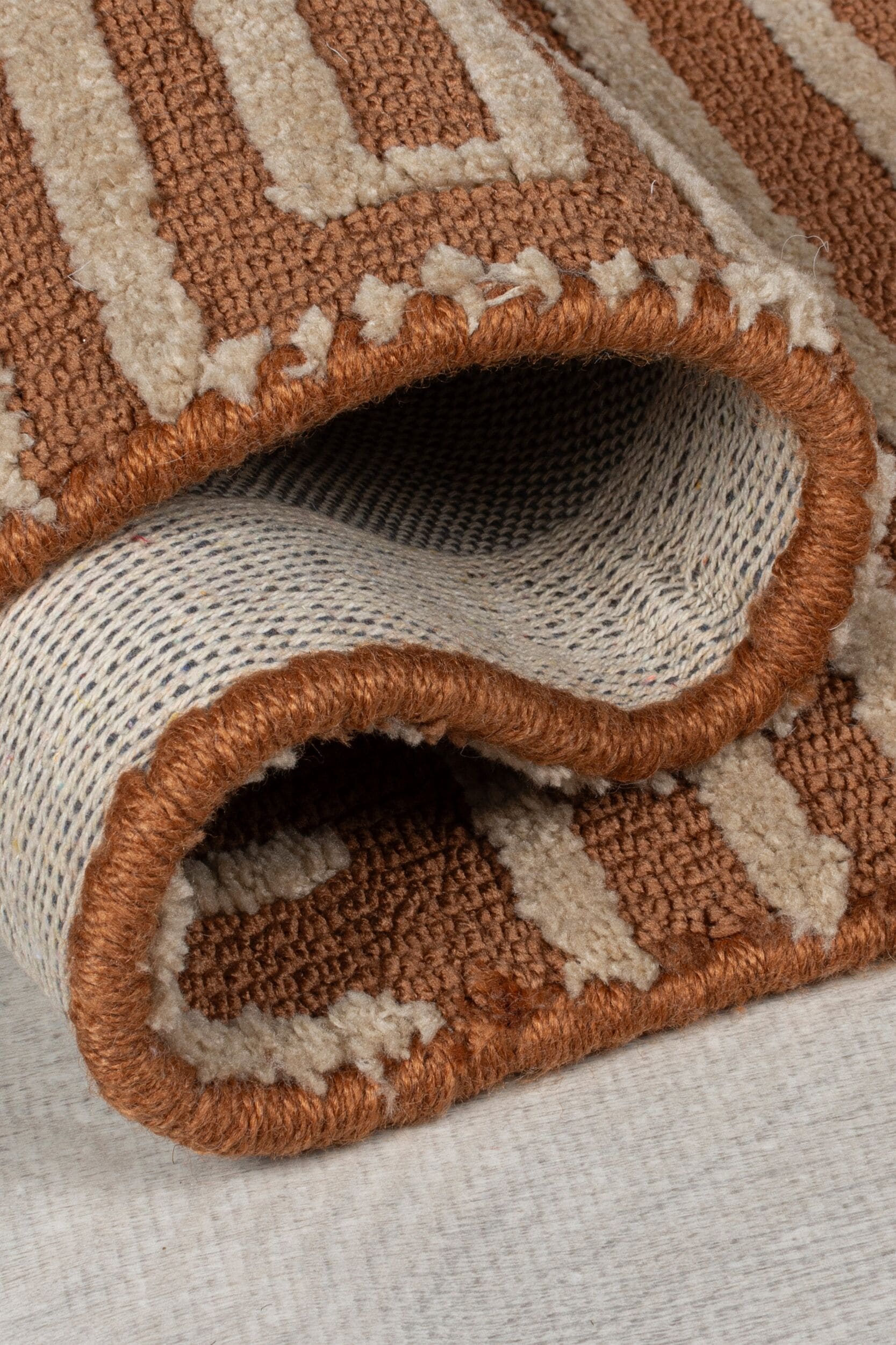 FLAIR RUGS Teppich »Kylo«, rechteckig, 12 mm Höhe, Hoch-niedriger Flor in Wolle-Optik