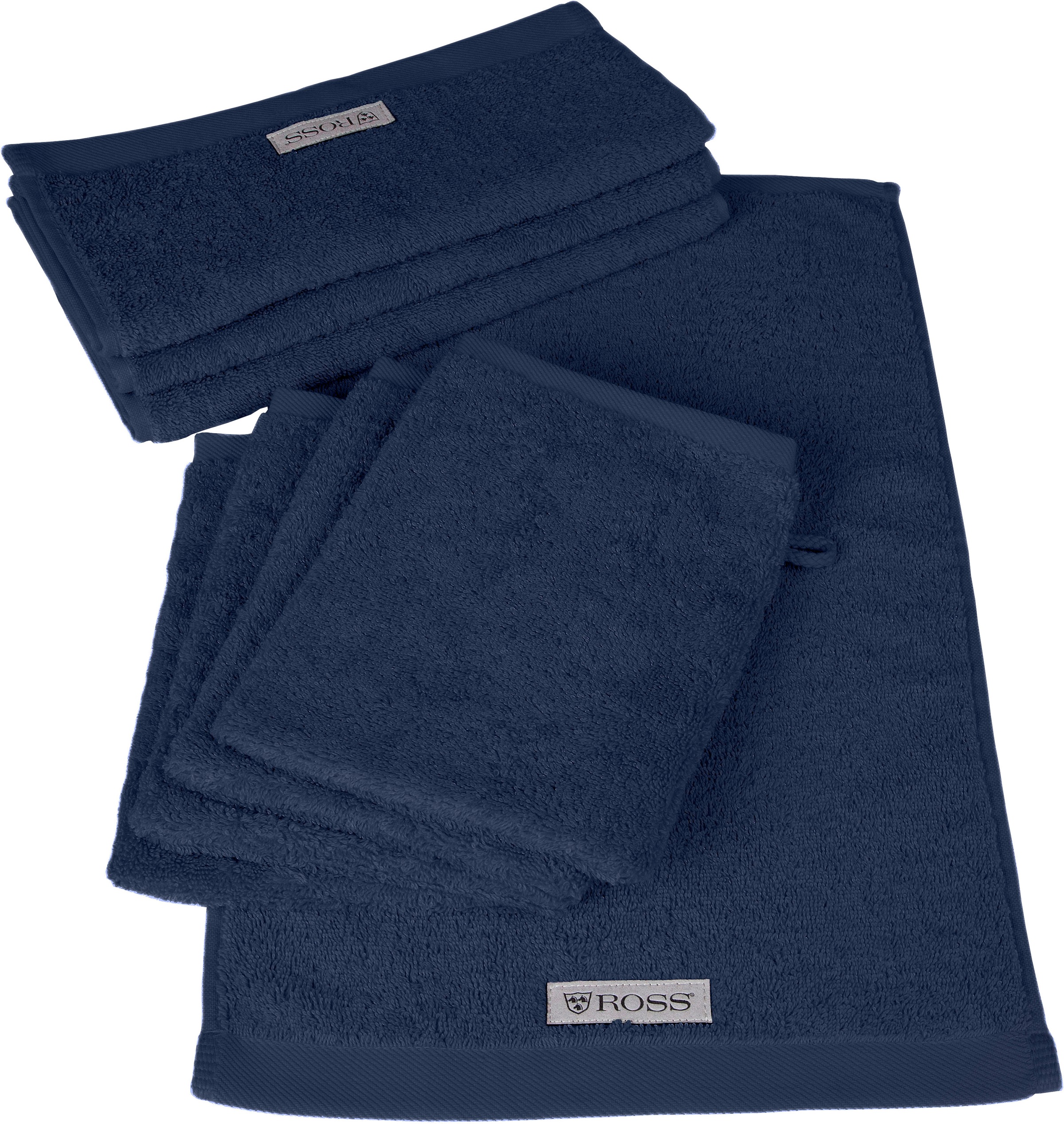 ROSS Handtuch Set »Sinfonie«, Set, 8 tlg., Frottier, beinhaltet Gästetücher und Waschhandschuhe