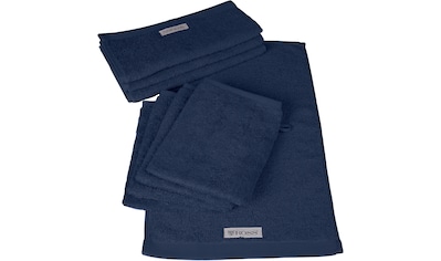 good morning »Uni Towels«, (2 bequem St.), Rand Badetuch mit schnell und gewebtem bestellen