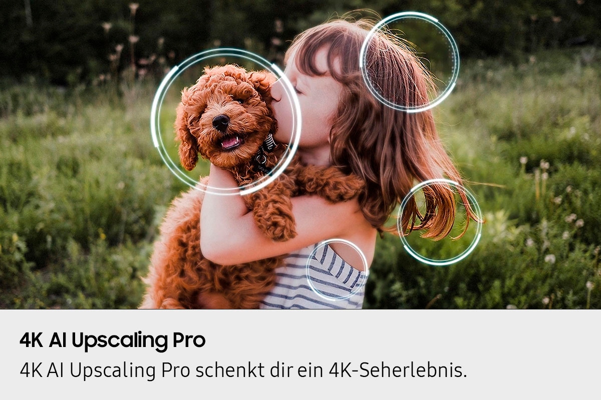 Samsung OLED-Fernseher »GQ77S90FAE«, 4K Ultra HD, Smart-TV, HDR+ & Glare Free, Dolby Atmos & AI Sound, Gaming Hub, bis zu 144Hz