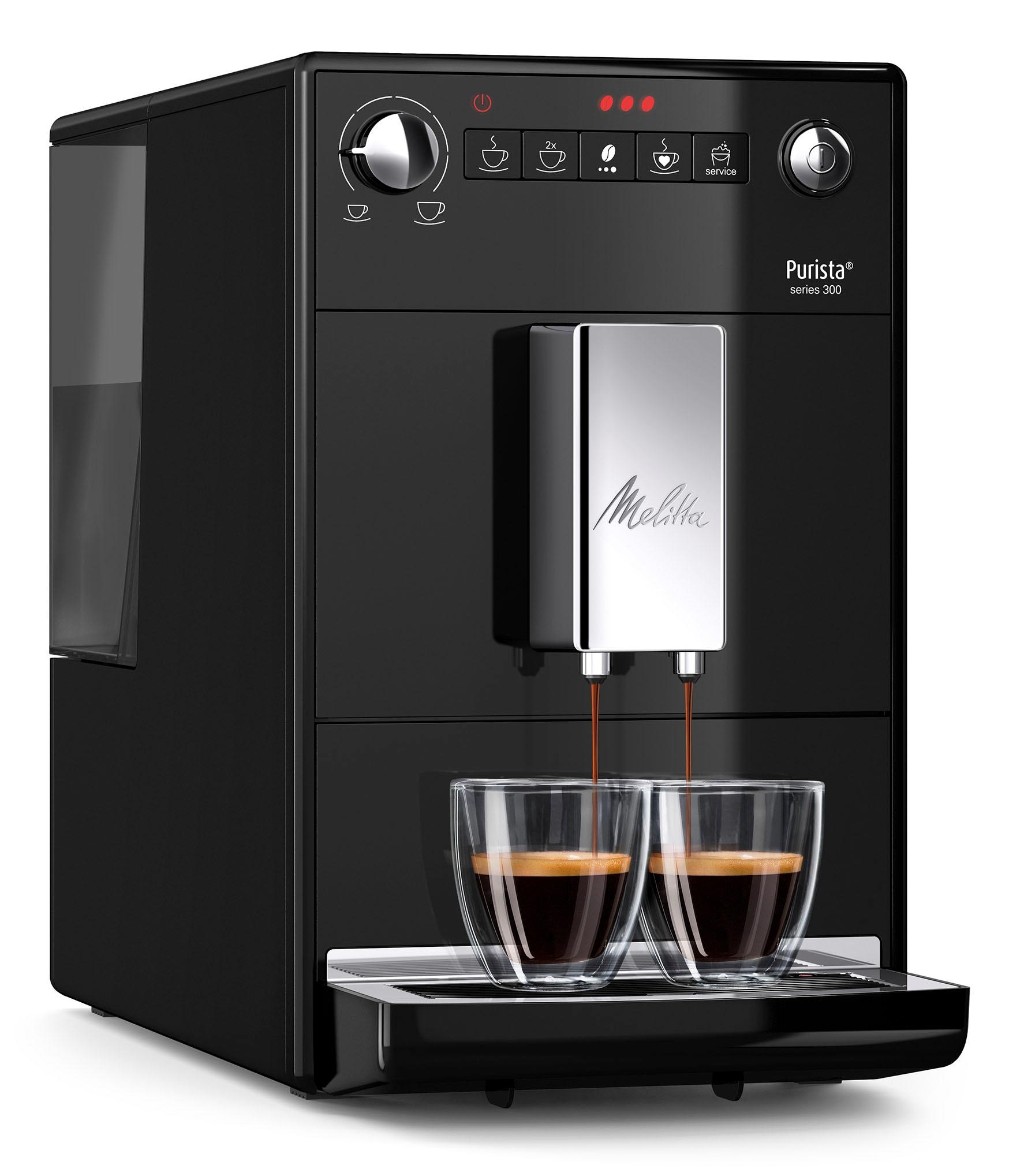 Kaffeevollautomat »Purista® F230-102, schwarz«, Lieblingskaffee-Funktion, kompakt &...