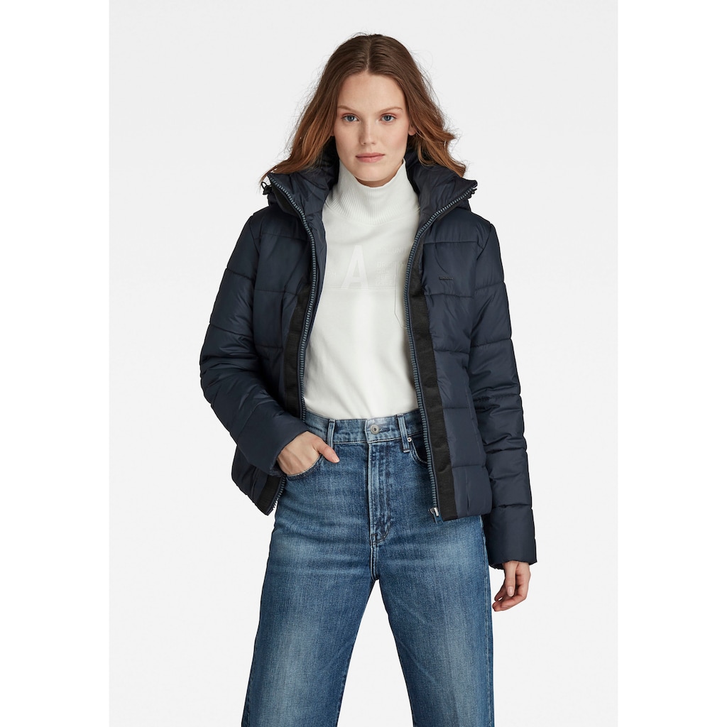 G-Star RAW Steppjacke »Meefic hdd pdd jacket«, mit Kapuze