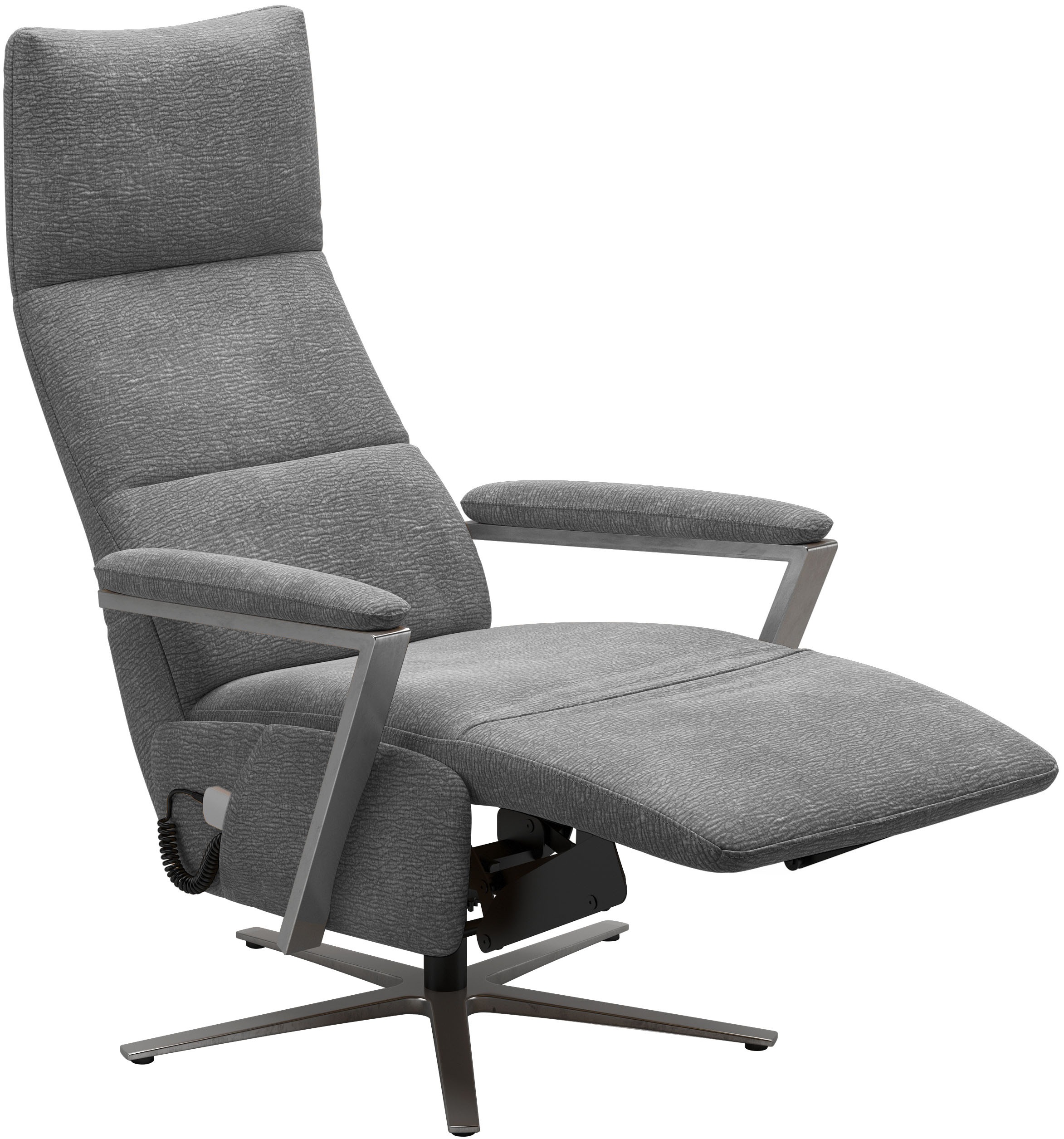 sit&more TV-Sessel »Vario Comfort, inkl. Kopfteilverstellung & 360° Drehfunktion«, mit Herz-Waage-Funktion & 3 Motoren, Höhe der Armlehnen 60cm