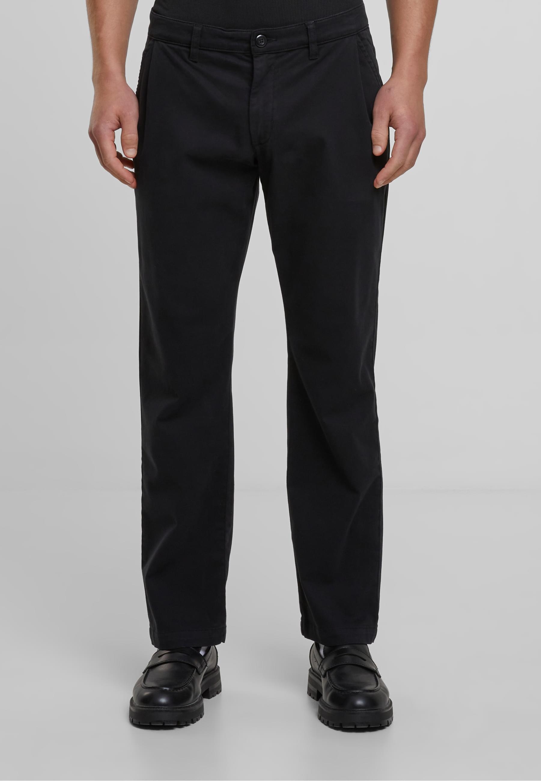 URBAN CLASSICS Stoffhose »Urban Classics Pleated Twill Pants«