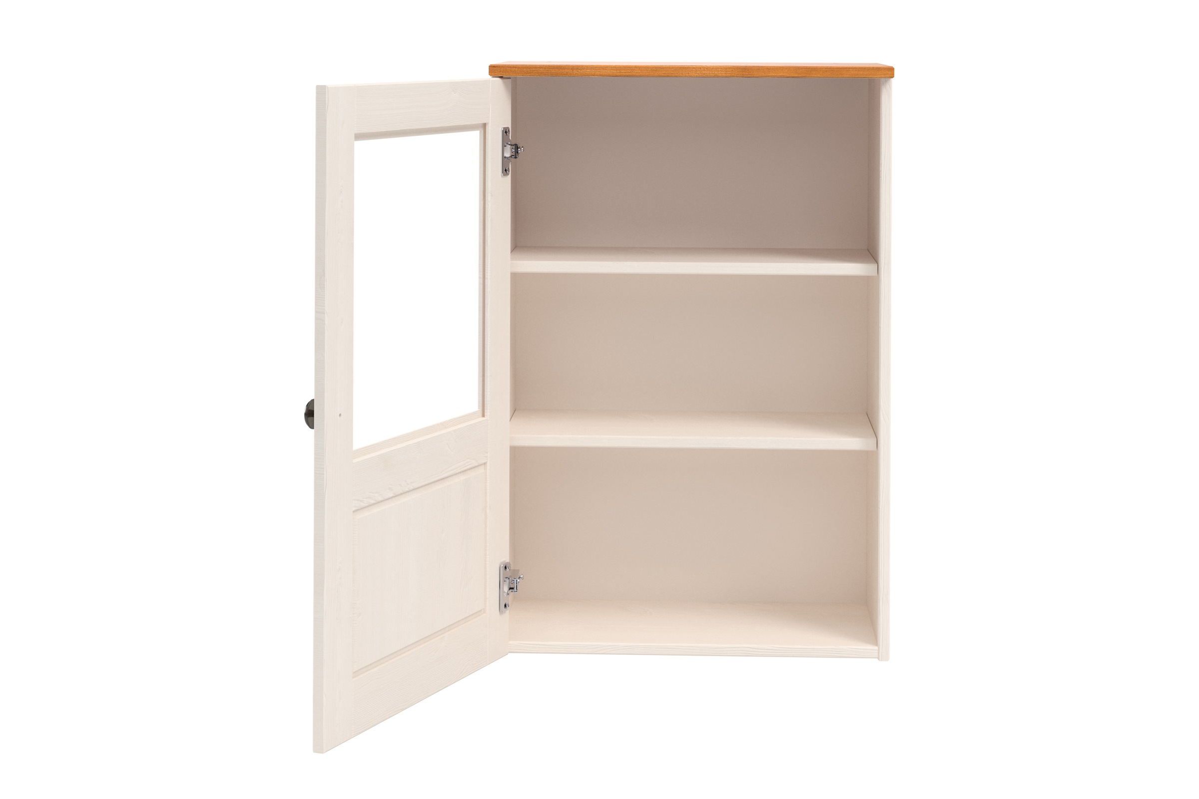 Home affaire Hängeschrank »Alby2«, Mit Metallgriffen und Glastüren, Breite 50 cm