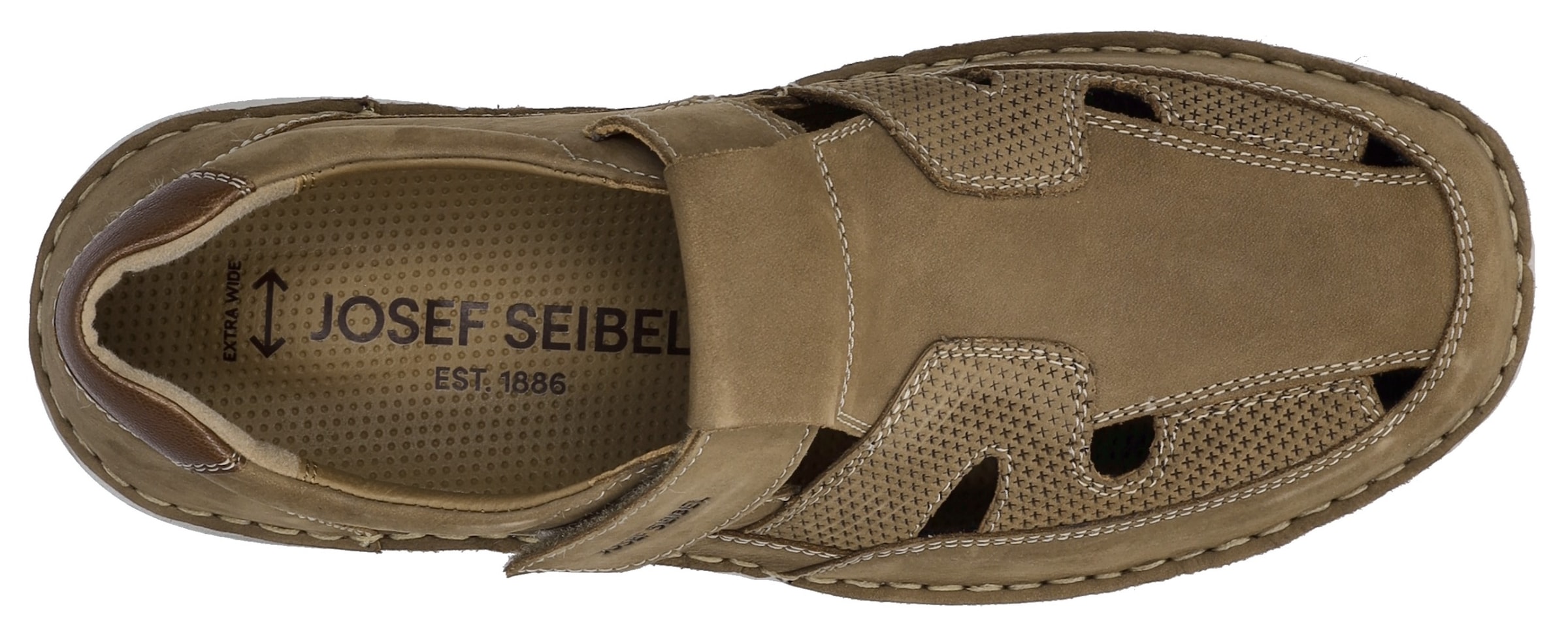 Josef Seibel Klettschuh »New Anvers 81«  , Bäckersandale, Komfortschuh, Halbschuh in Weite K (sehr weit)