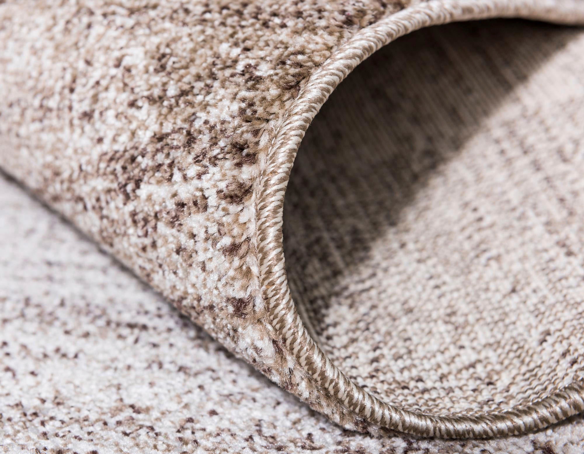 Myflair Möbel & Accessoires Teppich »Good Times Lagerräumung«, rechteckig, 13 mm Höhe, Kurzflor, gewebt, melierte Optik, mit Bordüre