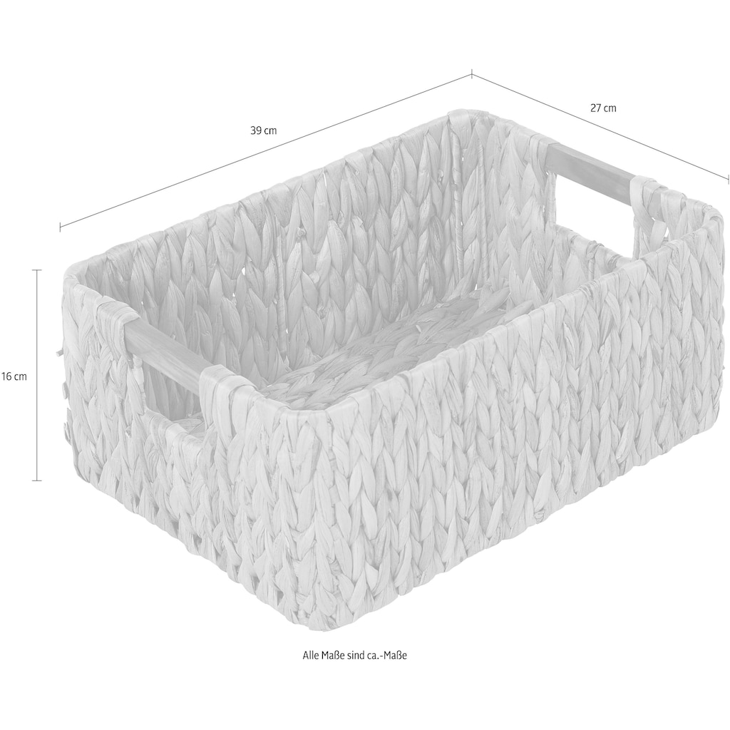Home affaire Aufbewahrungskorb »Flechtkorb«