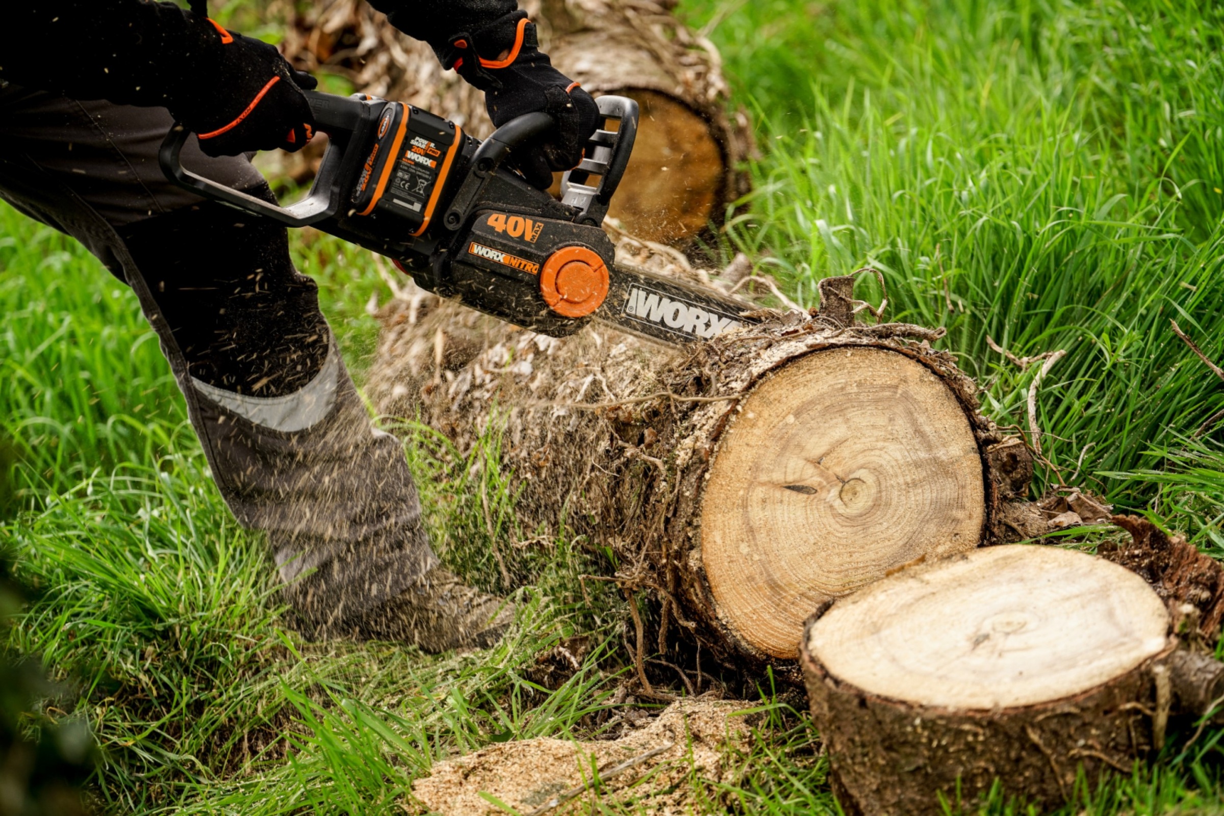 Worx Akku-Kettensäge »WG385E.9 NITRO«, ohne Akku und Ladegerät