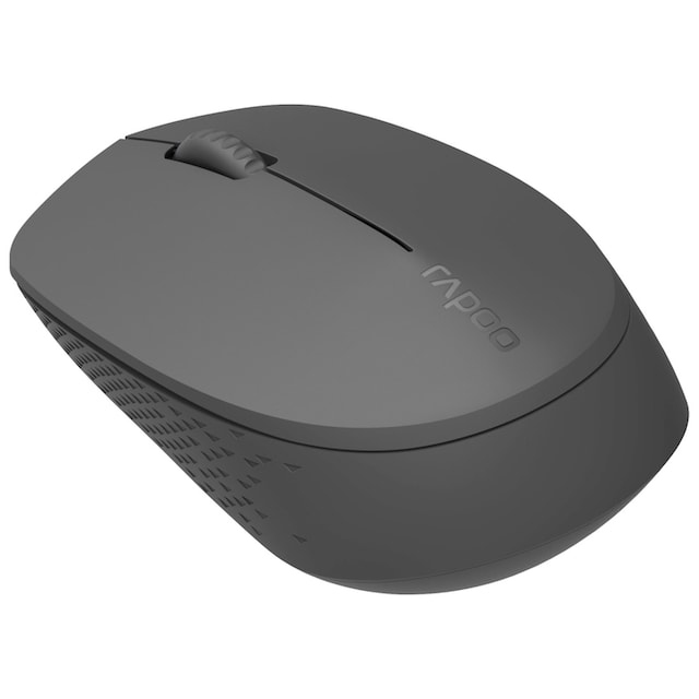 Raten DPI«, Funk Maus, Bluetooth, kabellose »M100 1300 Maus auf Silent 2.4 Rapoo kaufen ergonomische GHz,