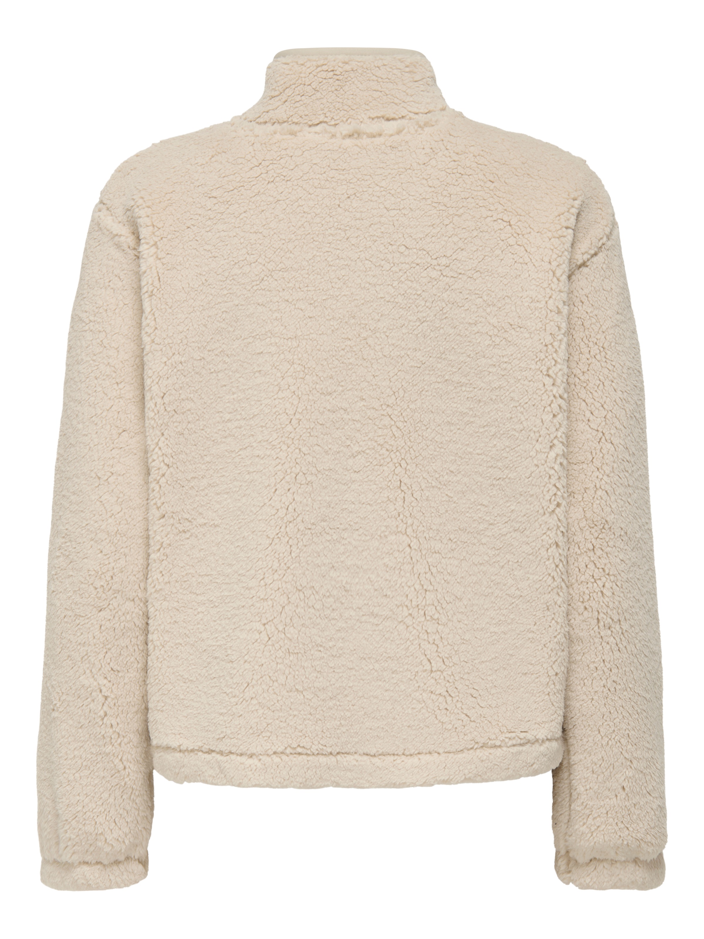 ONLY Sweatshirt »ONLNEW DALLAS L/S HIGHNECK ZIP SWT NOOS«, Kunstfaser, regular fit
