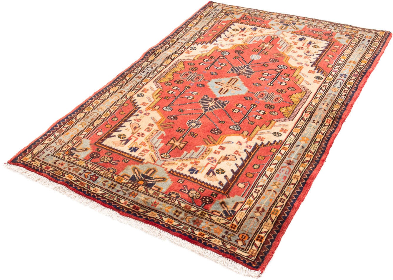 morgenland Orientteppich »Perser - Nomadic - 170 x 115 cm - rot«, rechtecki günstig online kaufen