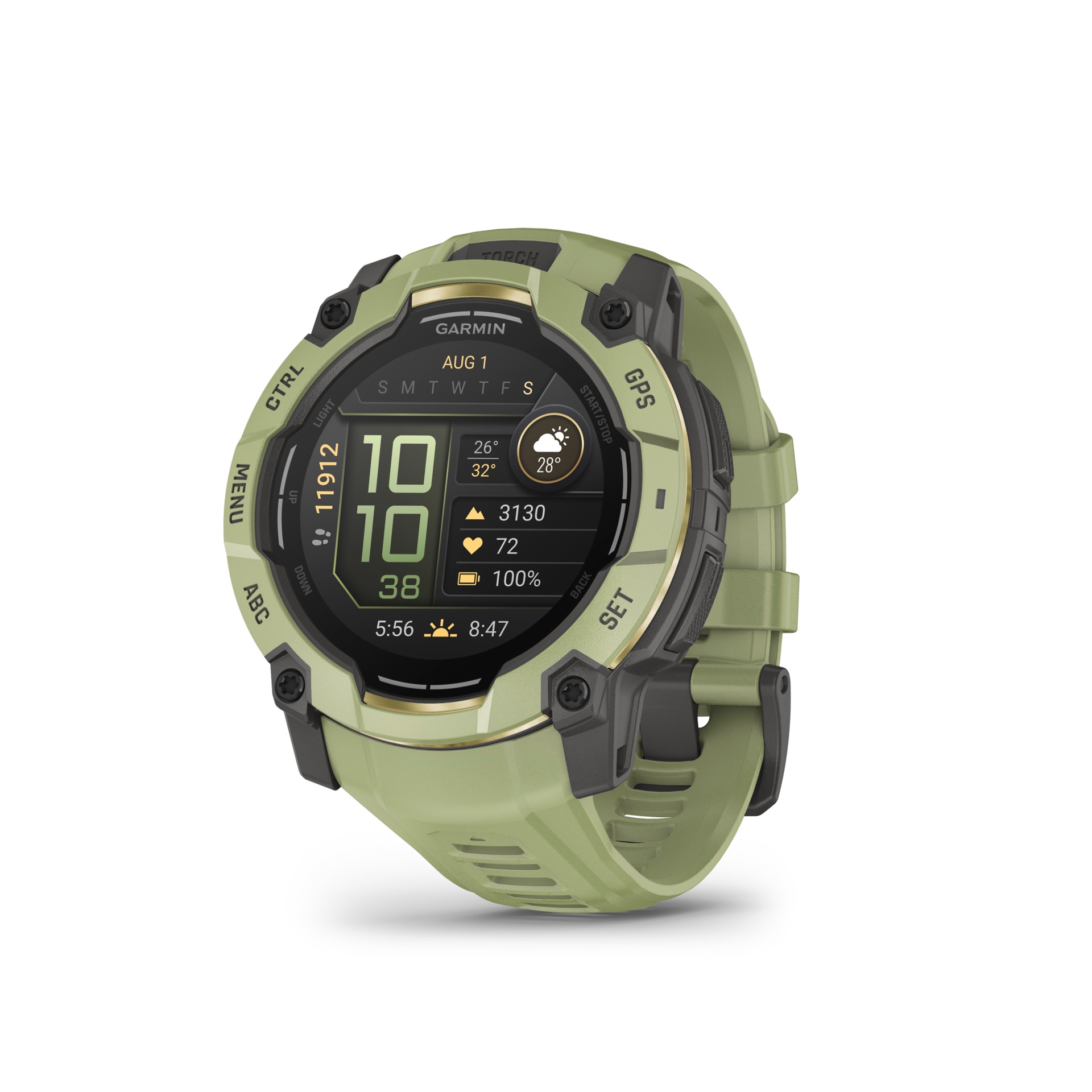 Garmin Smartwatch »Instinct 3 AMOLED - 50 mm«(/ 1,3 ″)