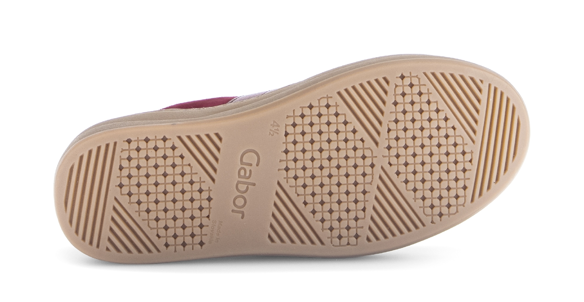 Gabor Plateausneaker, Schnürschuh, Freizeitschuh, Halbschuh mit Besatz in Metallicoptik