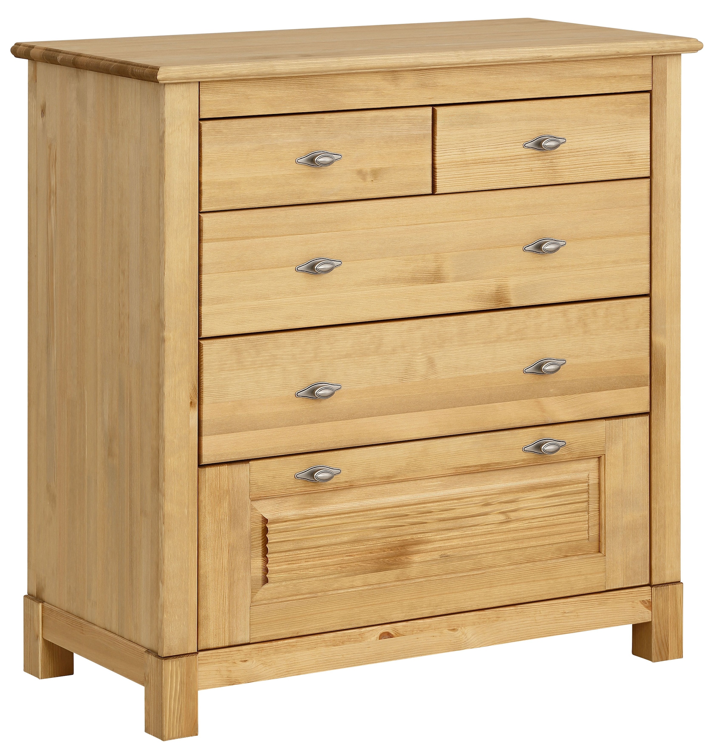 OTTO home Schubkastenkommode »Rauna« aus massiver Kiefer mit 5 Schubladen, günstig online kaufen