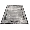 machalke® Teppich »frame«, rechteckig, 8 mm Höhe, Design Teppich, Vintage Optik, Wohnzimmer