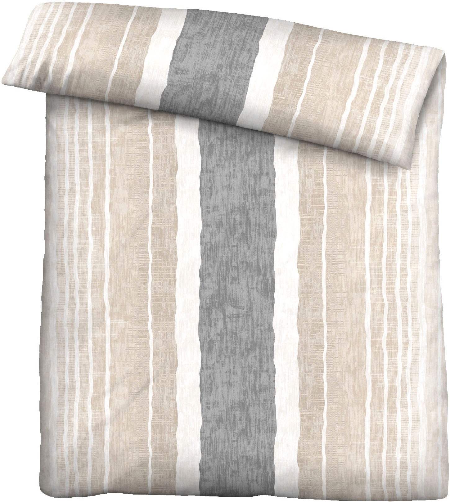 Castell - Markenbettwäsche Bettwäsche »0350350«, Poly-Cotton, wohlig warm, pflegeleicht, atmungsaktiv, Reißverschluss