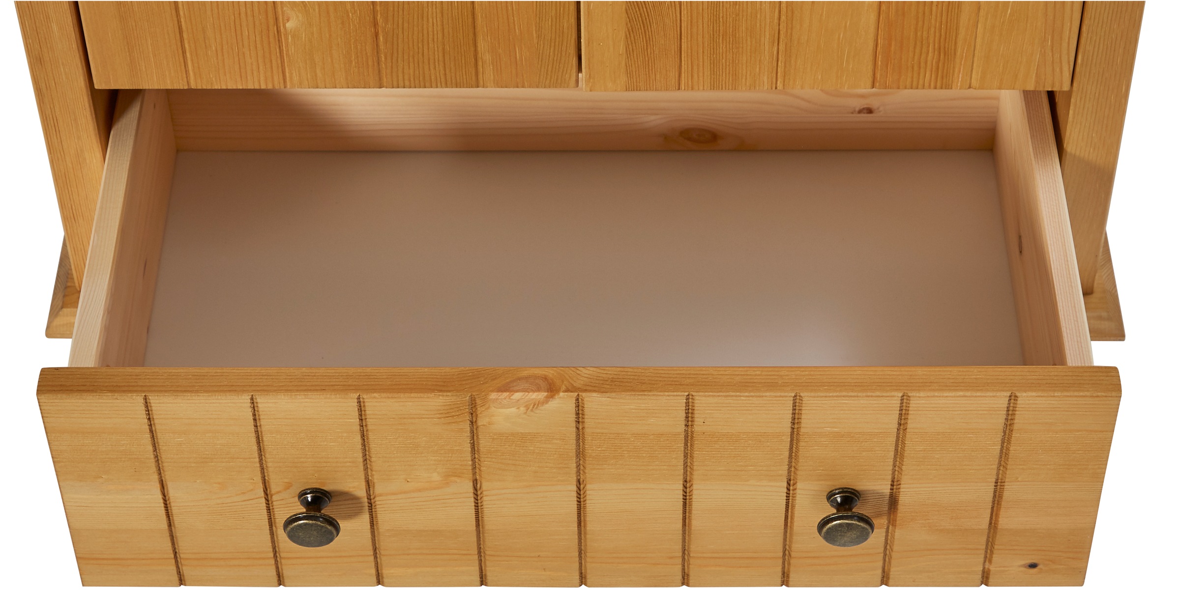 Home affaire Waschbeckenunterschrank »Vili«, Badezimmerschrank, Badunterschrank mit Schublade, aus Massivholz