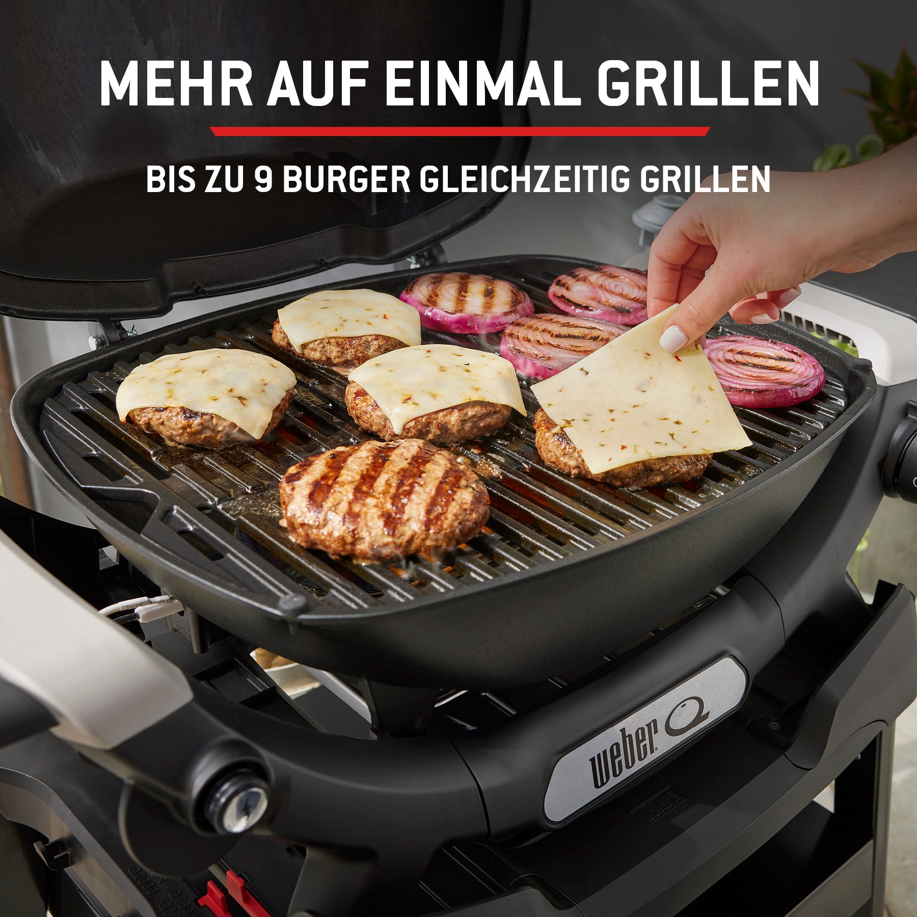 Weber Gasgrill »Q1100N« Mit Deckelthermometer