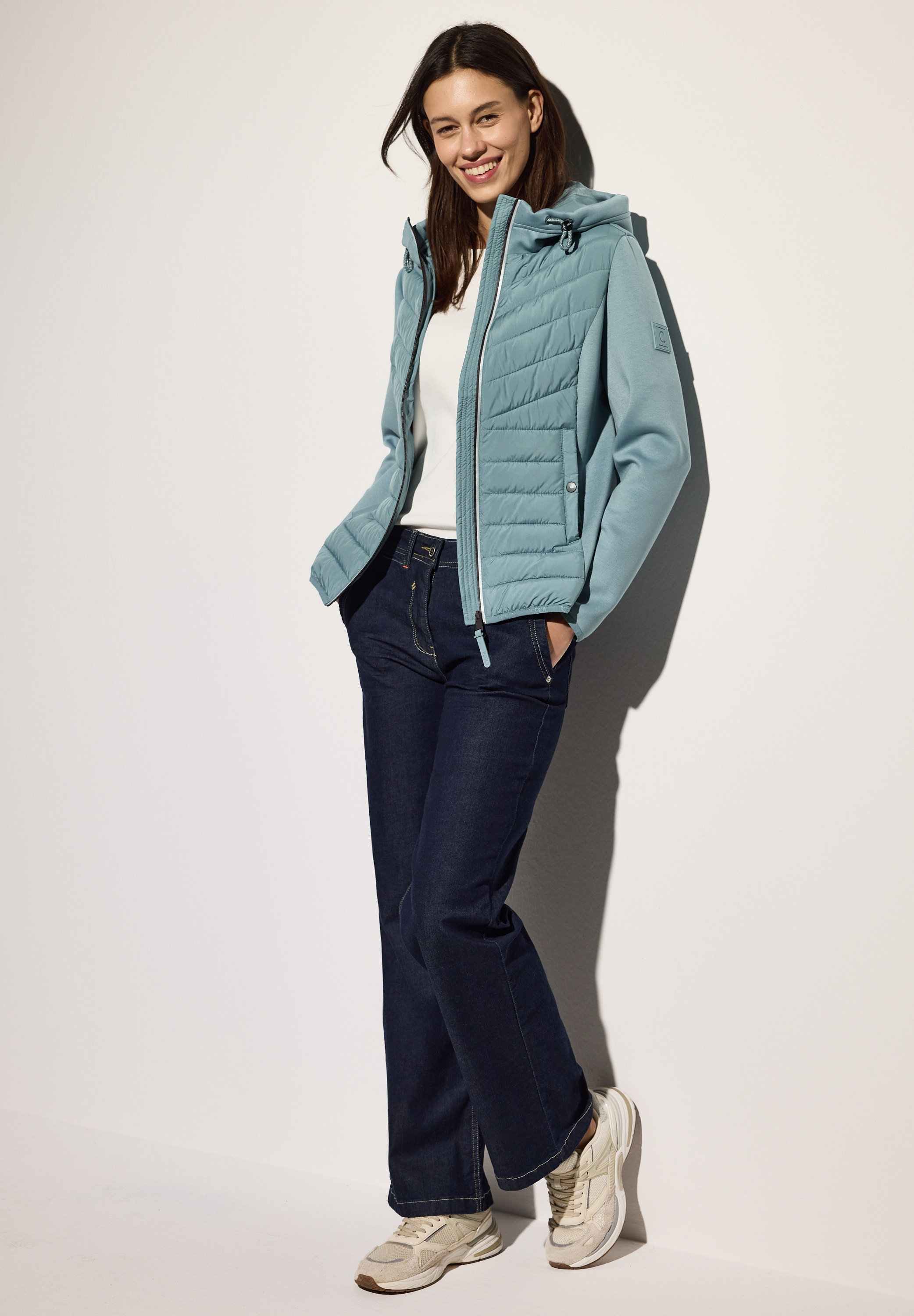 Cecil Steppjacke, mit Kapuze, mit Kapuze