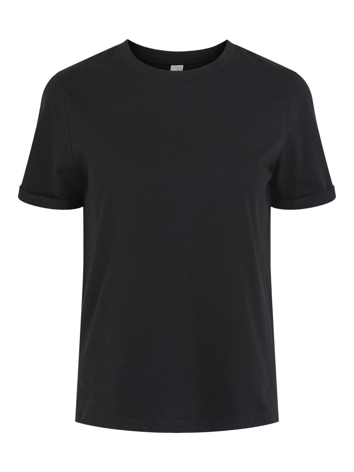 pieces Rundhalsshirt »PCRIA SS FOLD UP SOLID TEE NOOS BC«