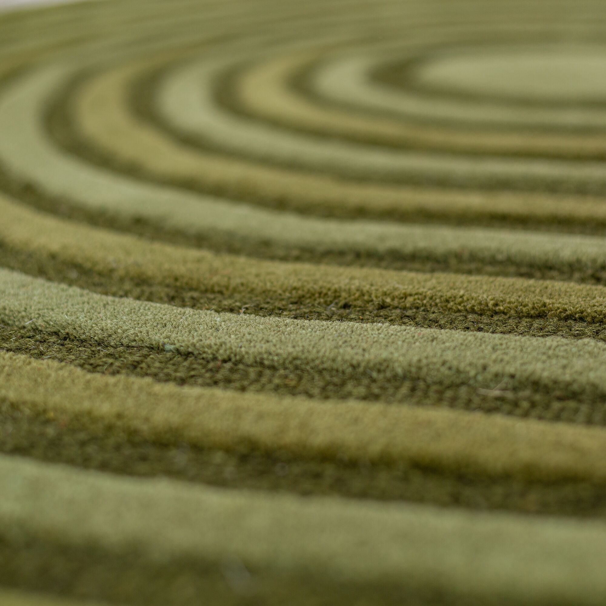 FLAIR RUGS Wollteppich »Conway Retro« rechteckig 12 mm Höhe Hoch-Tief-Struktur