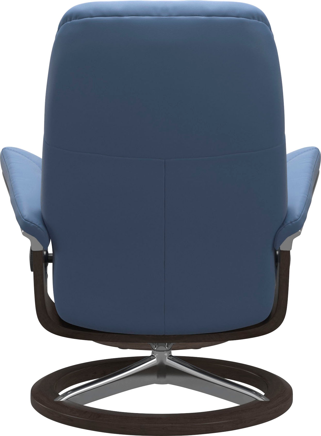 Stressless® Relaxsessel »Consul«, (Set, Relaxsessel mit Hocker), mit Hocker, mit Signature Base, Größe M, Gestell Wenge
