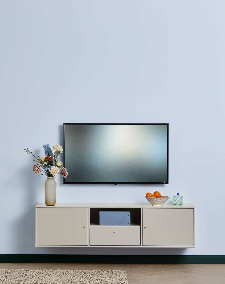 Hammel Furniture TV-Board »Mistral Fernsehschrank, Medienmöbel, Hängend«, Türen mit Akustikstoff, Schublade, Lowboard, B: 161,5 cm