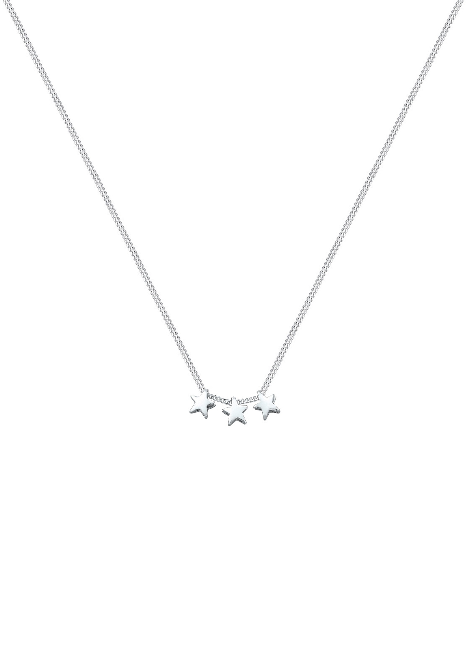 Elli Kette mit Anhänger »Drei Sterne Astro Look Basic 925 Sterling Silber«