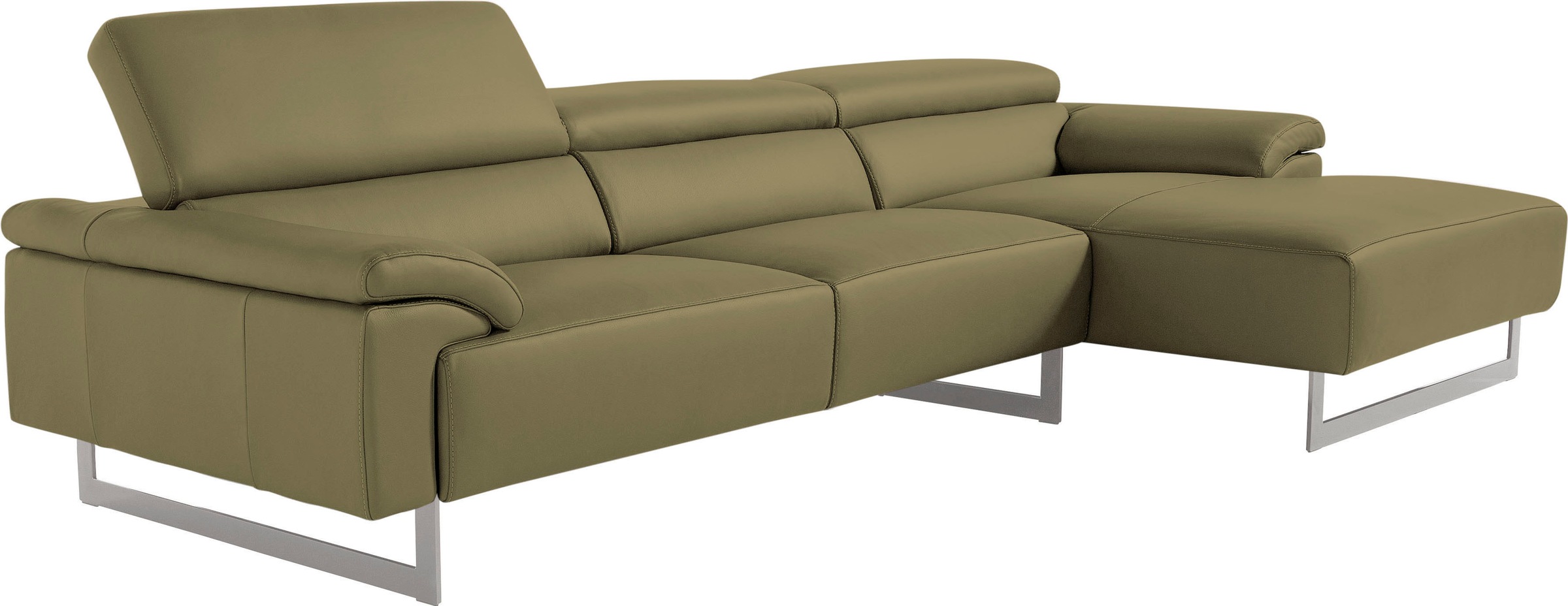 Egoitaliano Ecksofa »Malika, edel und bequem, Designsofa mit hochwertigen B günstig online kaufen
