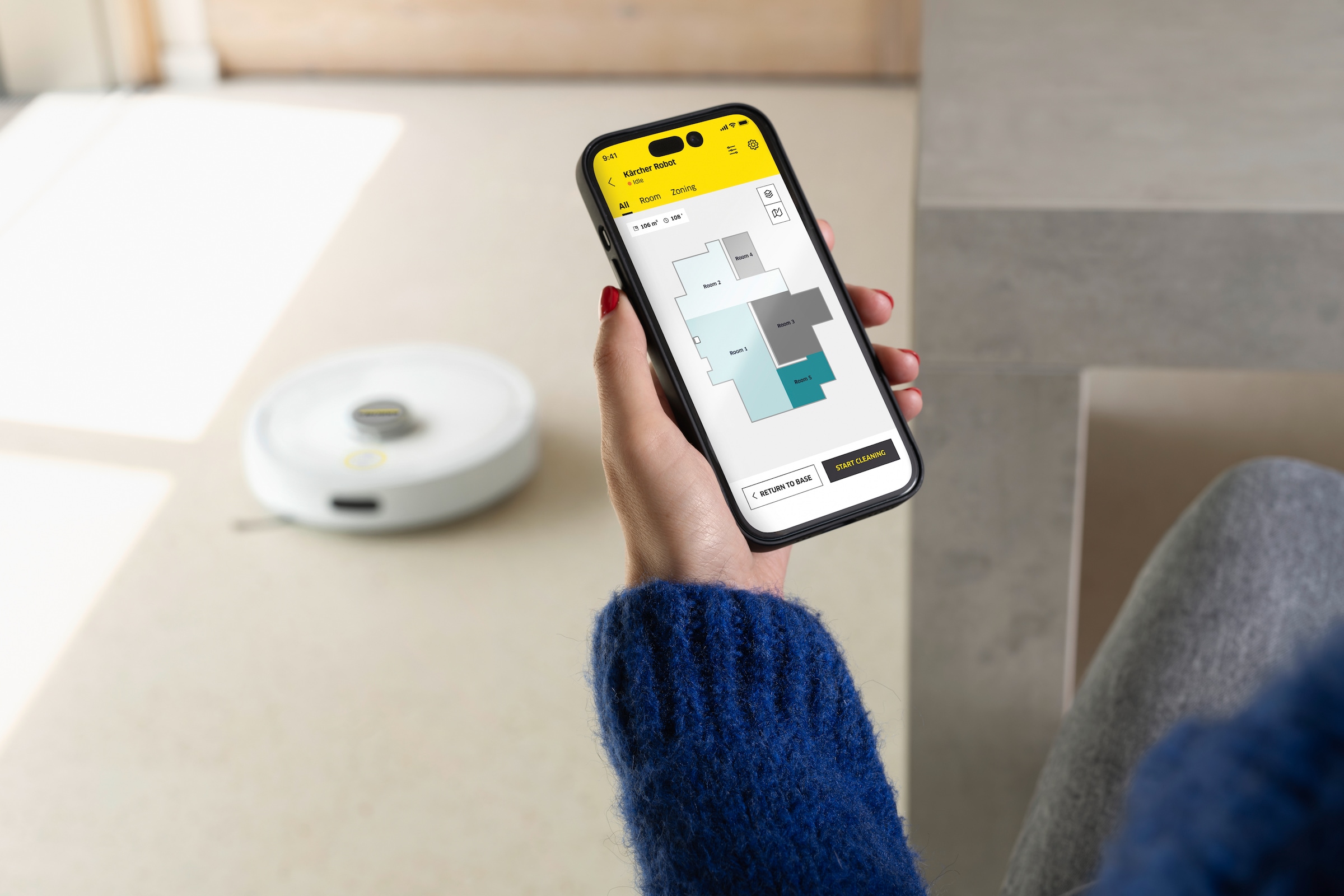 KÄRCHER Akku-Saugwischer »RVC 3«