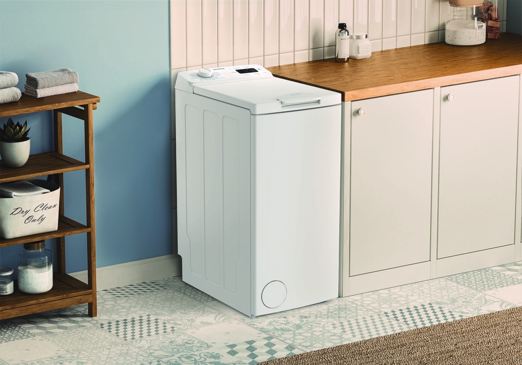 Privileg Waschmaschine Toplader »PWT 55C MY TIME« 5,5 kg 1200 U/min Quick cycles – 5 Programme in unter 1 Stunde