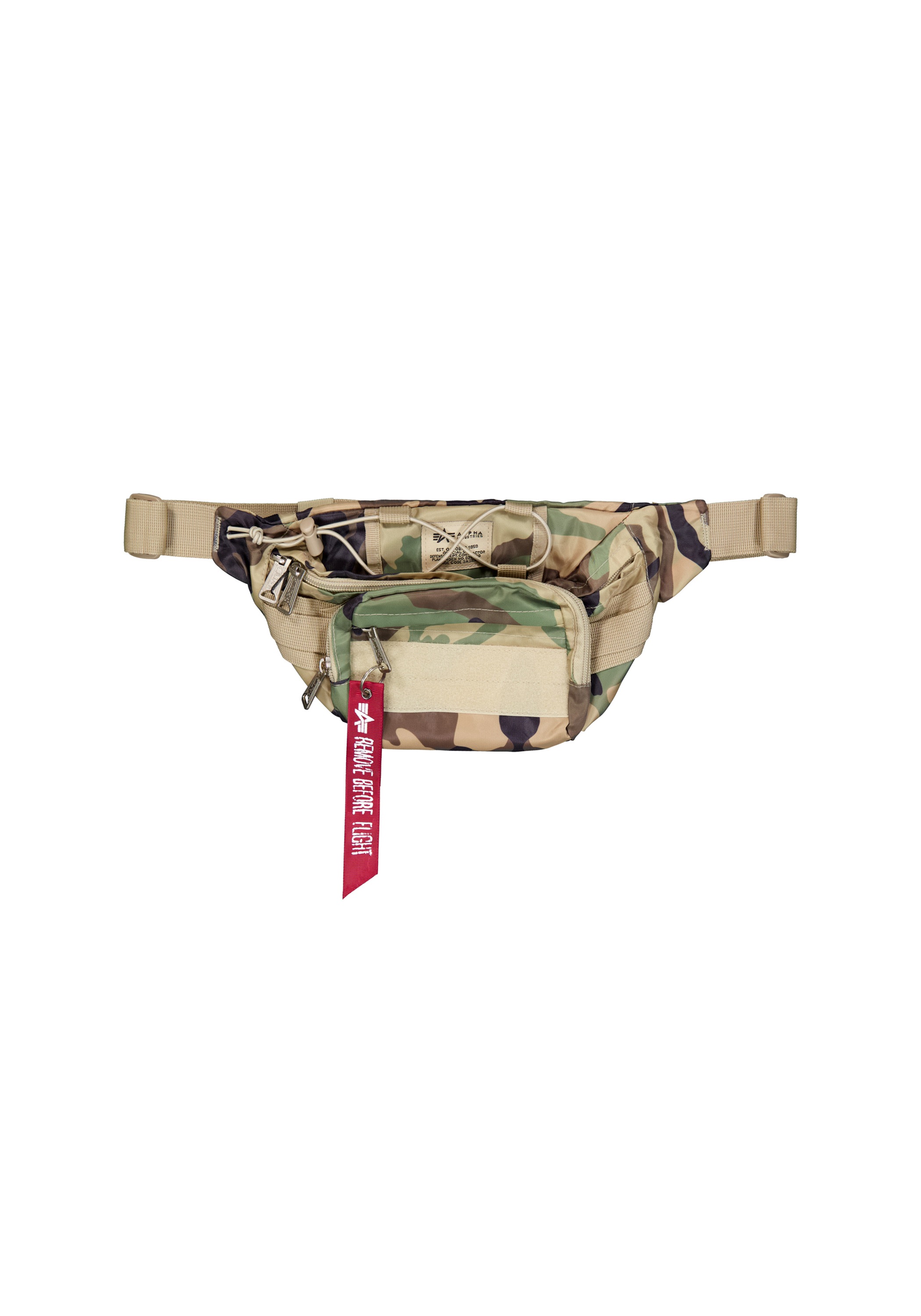 ALPHA INDUSTRIES Gürteltasche »Tactical Waist Bag« wdl camo 65