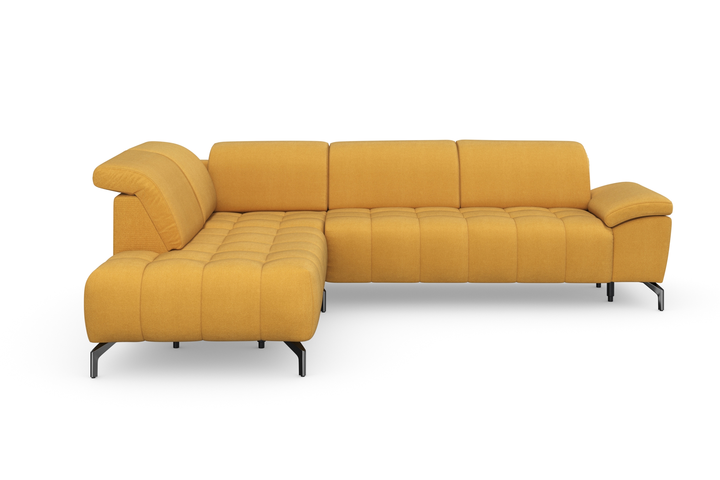sit&more Ecksofa »Cool L-Form«, wahlweise mit Kopfteilverstellung und Vorzi günstig online kaufen