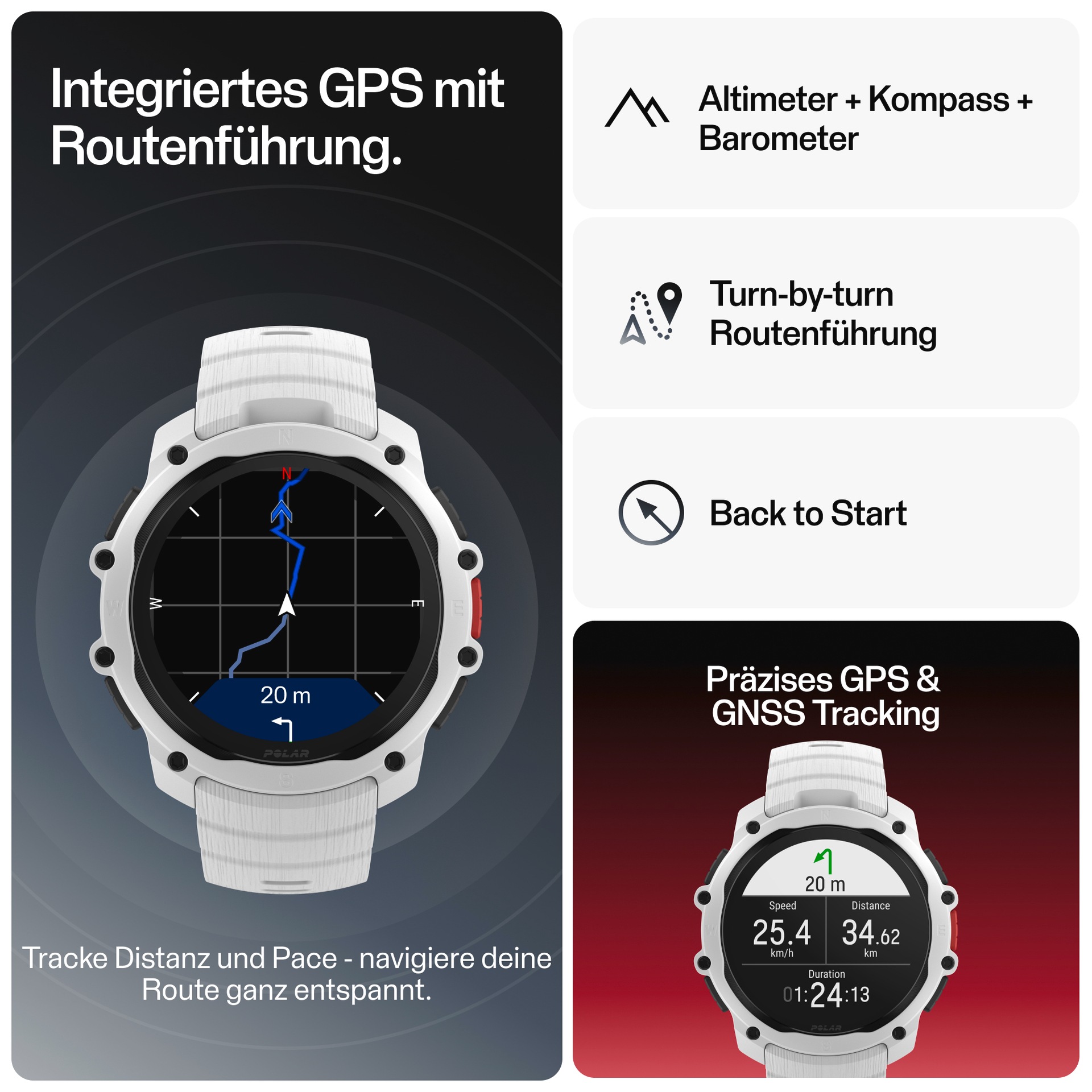 Polar Smartwatch »Street X«(/ 1,28 ″)