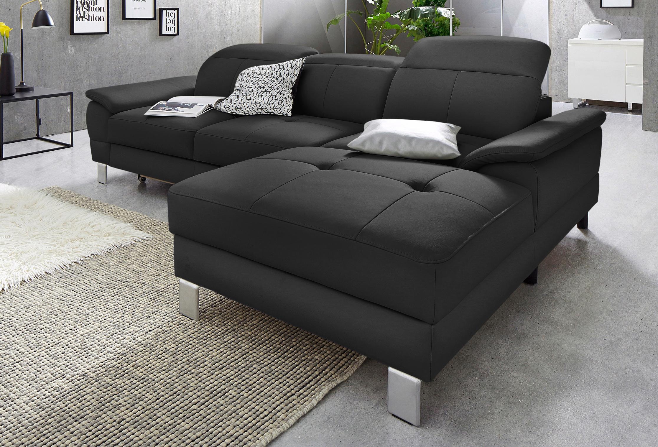exxpo - sofa fashion Ecksofa »Mantua 2, inkl. Kopf- bzw. Rückenverstellung, günstig online kaufen