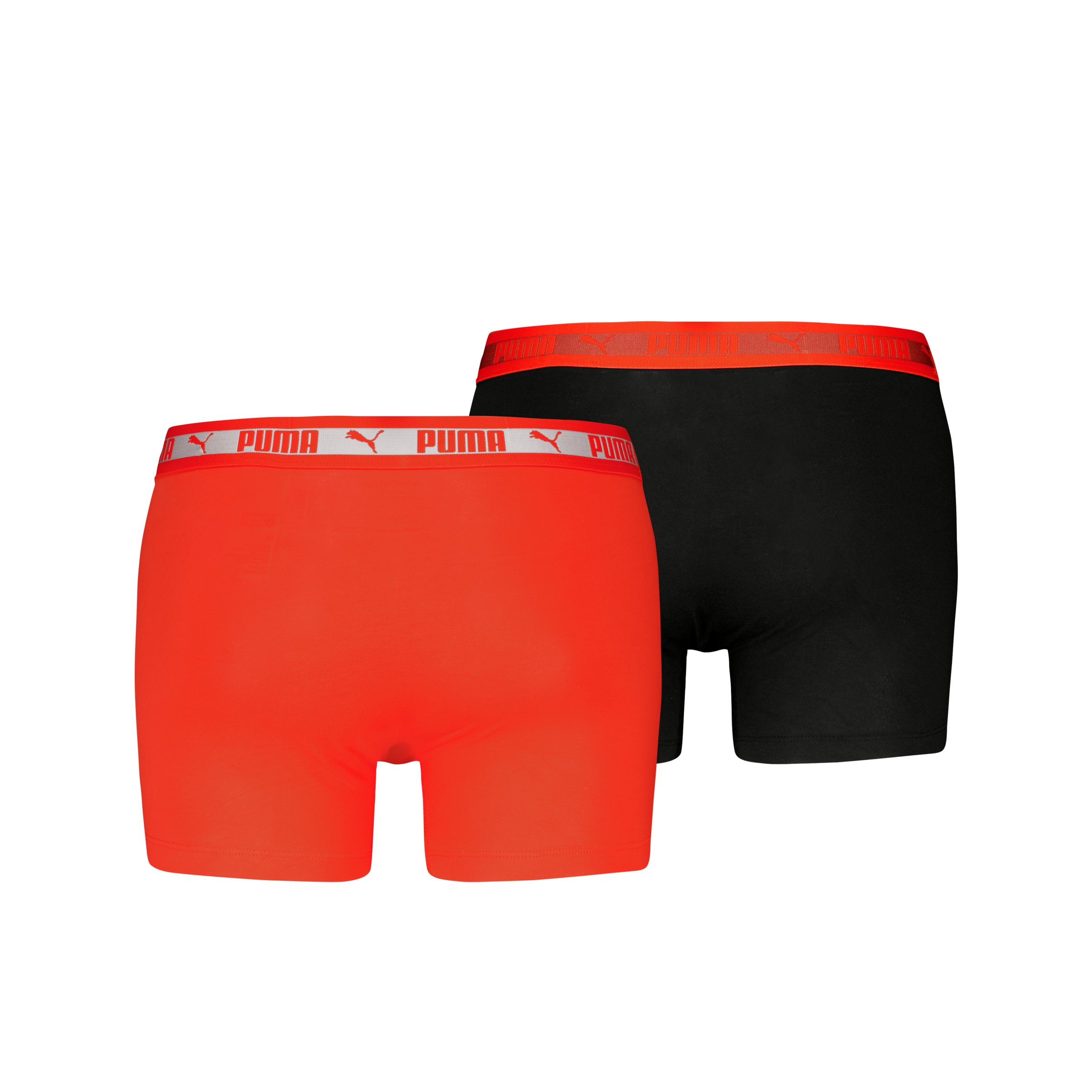 PUMA Boxershorts »PUMA MEN CHROMATIC WAISTBAND BOXERS 2P«, (2er Pack), elastischer Logobund, ohne Eingriff