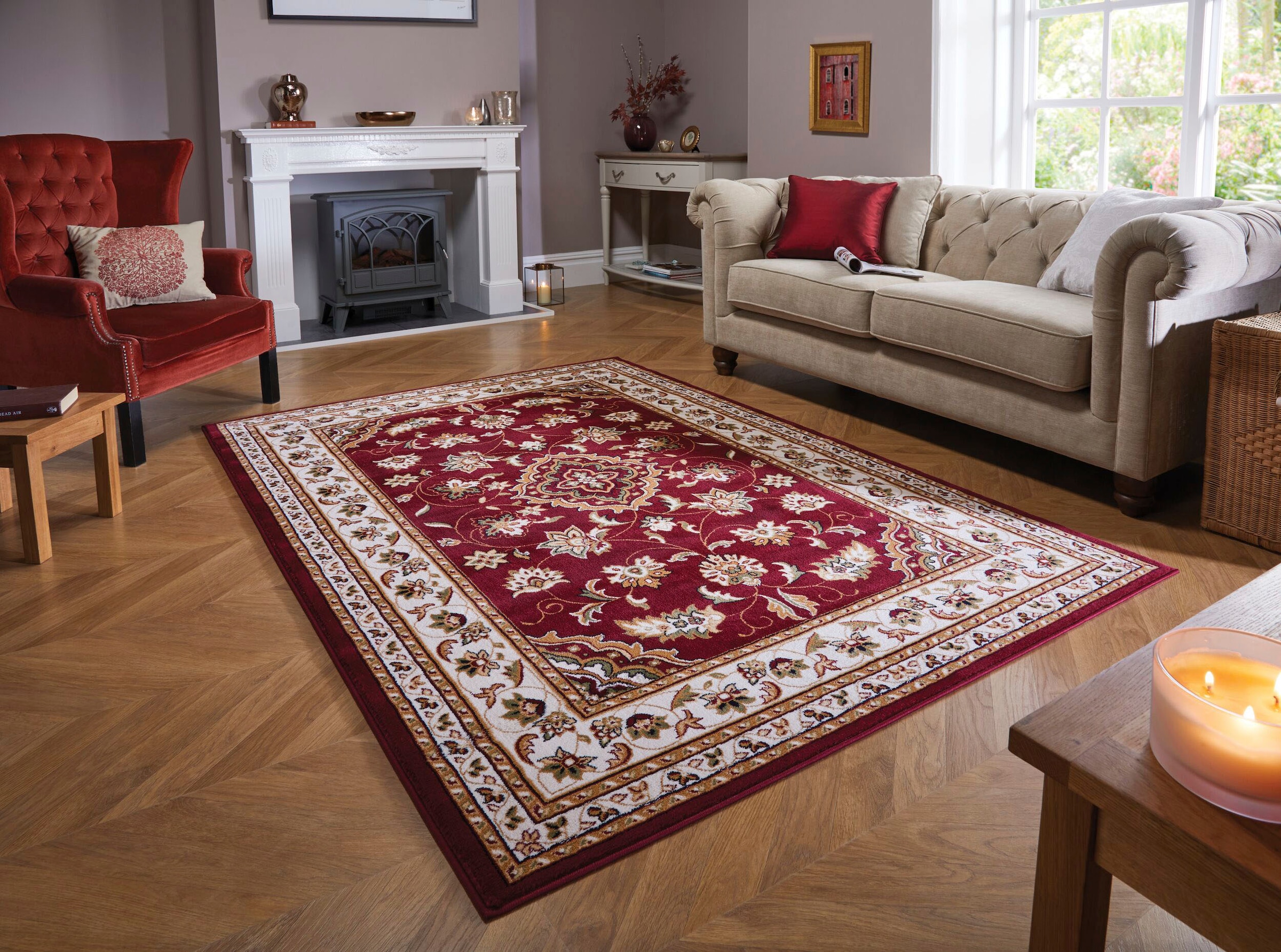 FLAIR RUGS Teppich »Sherborne«, 8 mm Höhe, Orientteppich günstig online kaufen