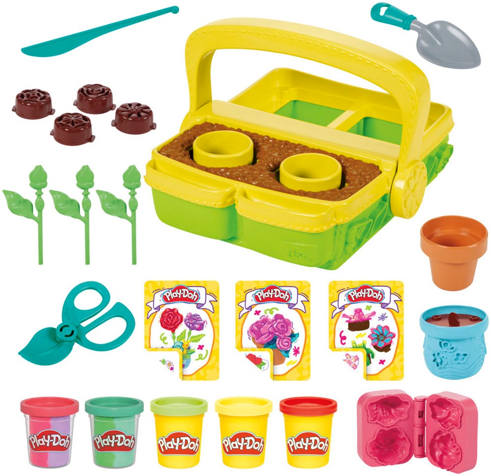 Hasbro Knetform-Set »Play-Doh, Bunter Blumenspaß«