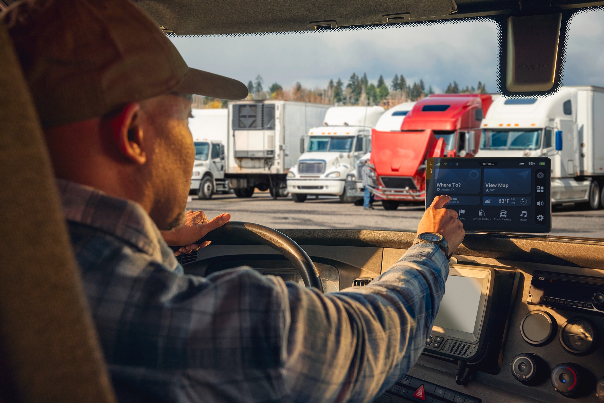Garmin LKW-Navigationsgerät »dezl LGV820«, (Europa (49 Länder) Karten-Updates)