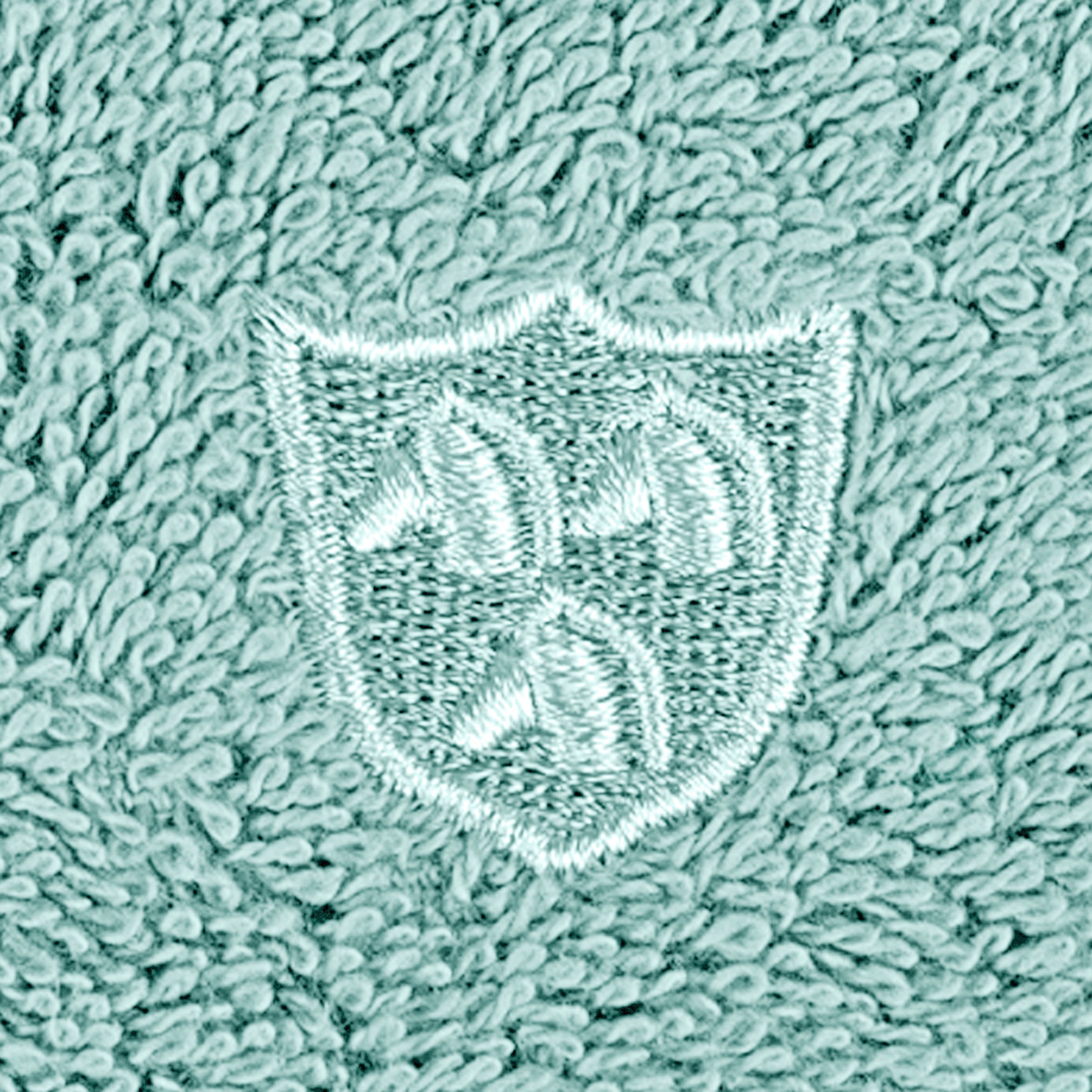 ROSS Gästehandtücher »Vita«, (6 St.), Bestickung ROSS-Emblem