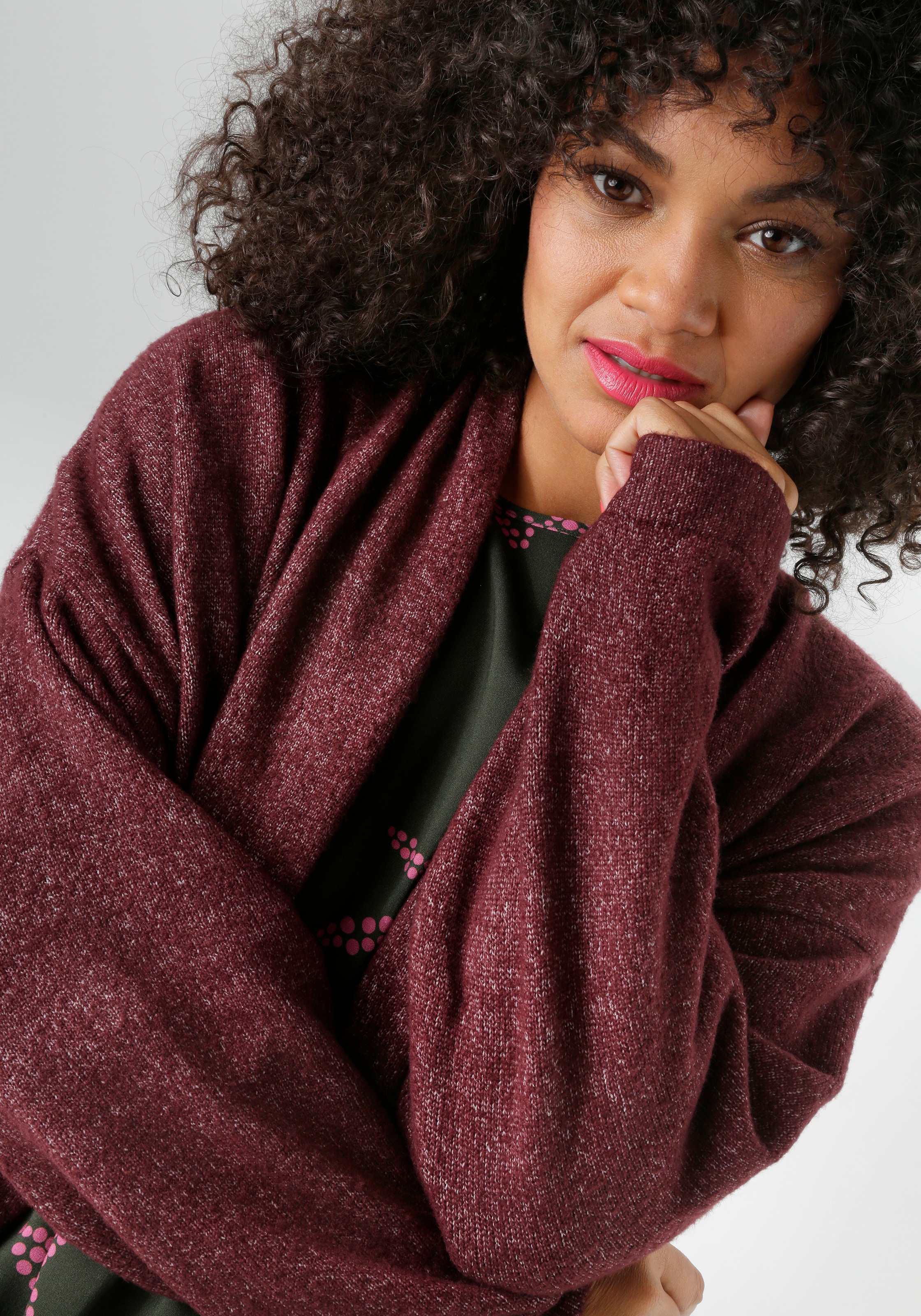 Aniston PLUS Strickjacke in kuscheliger Qualität - NEUE KOLLEKTION