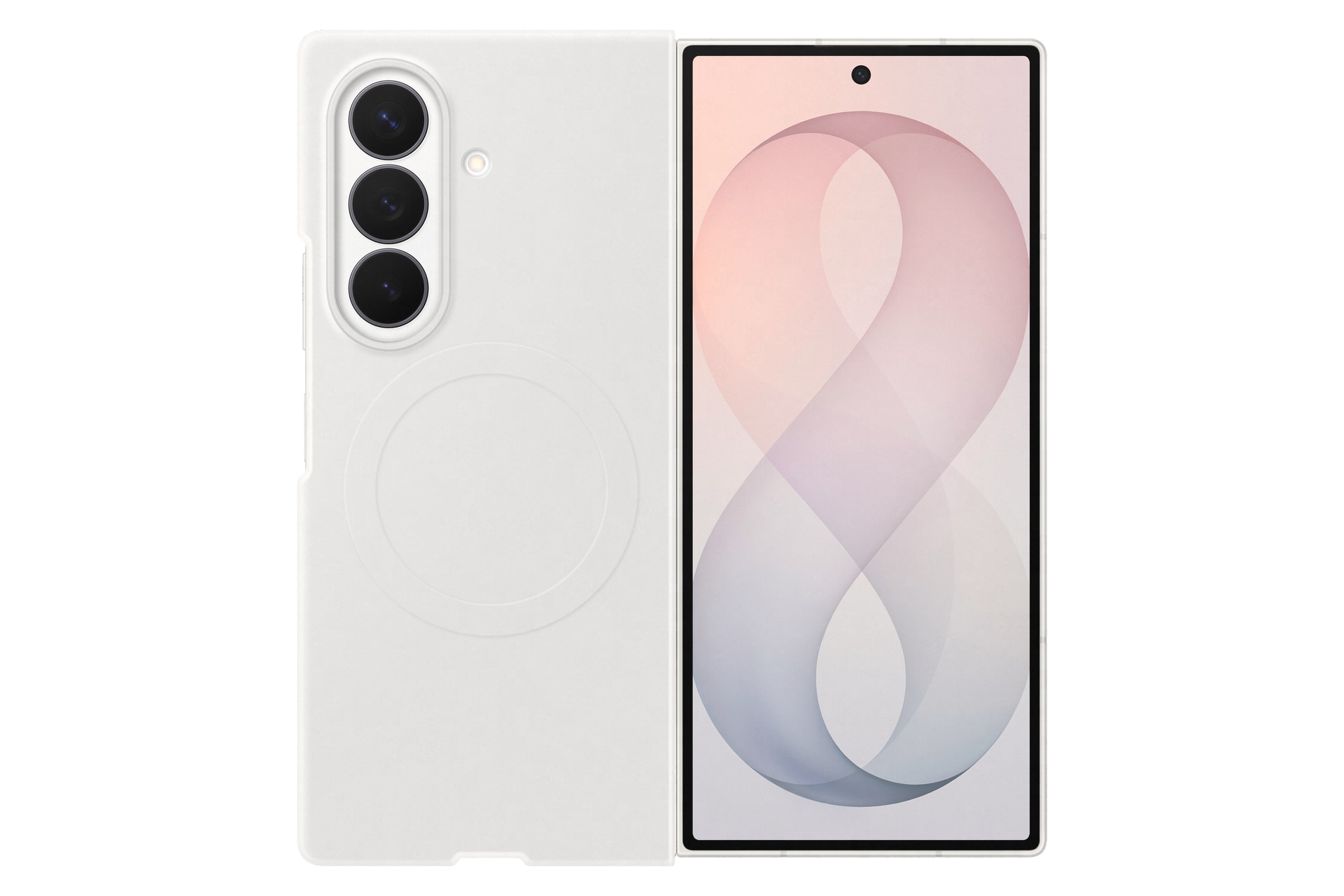 Samsung Smartphone-Hülle »Silicone Magnet Case für Galaxy Fold8 Ultra« Smartphones Backcover, Schutzhülle, Handyschutzhülle, Case, Schutzcase, stoßfest