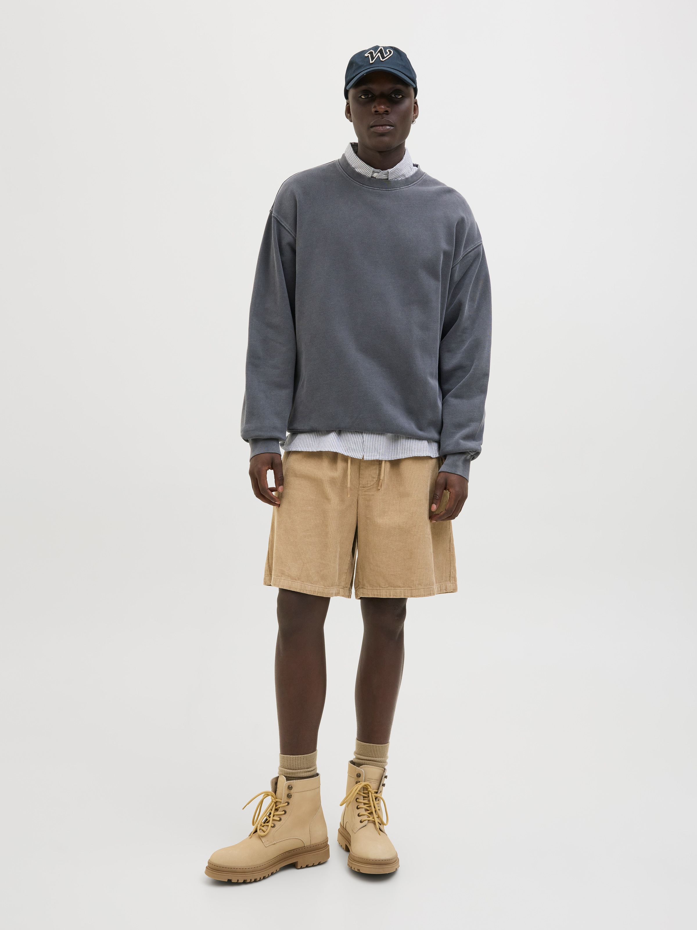 Jack & Jones Jogginghose »JPSTBILL CORDUROY JOGGER SHORTS SRT SN«