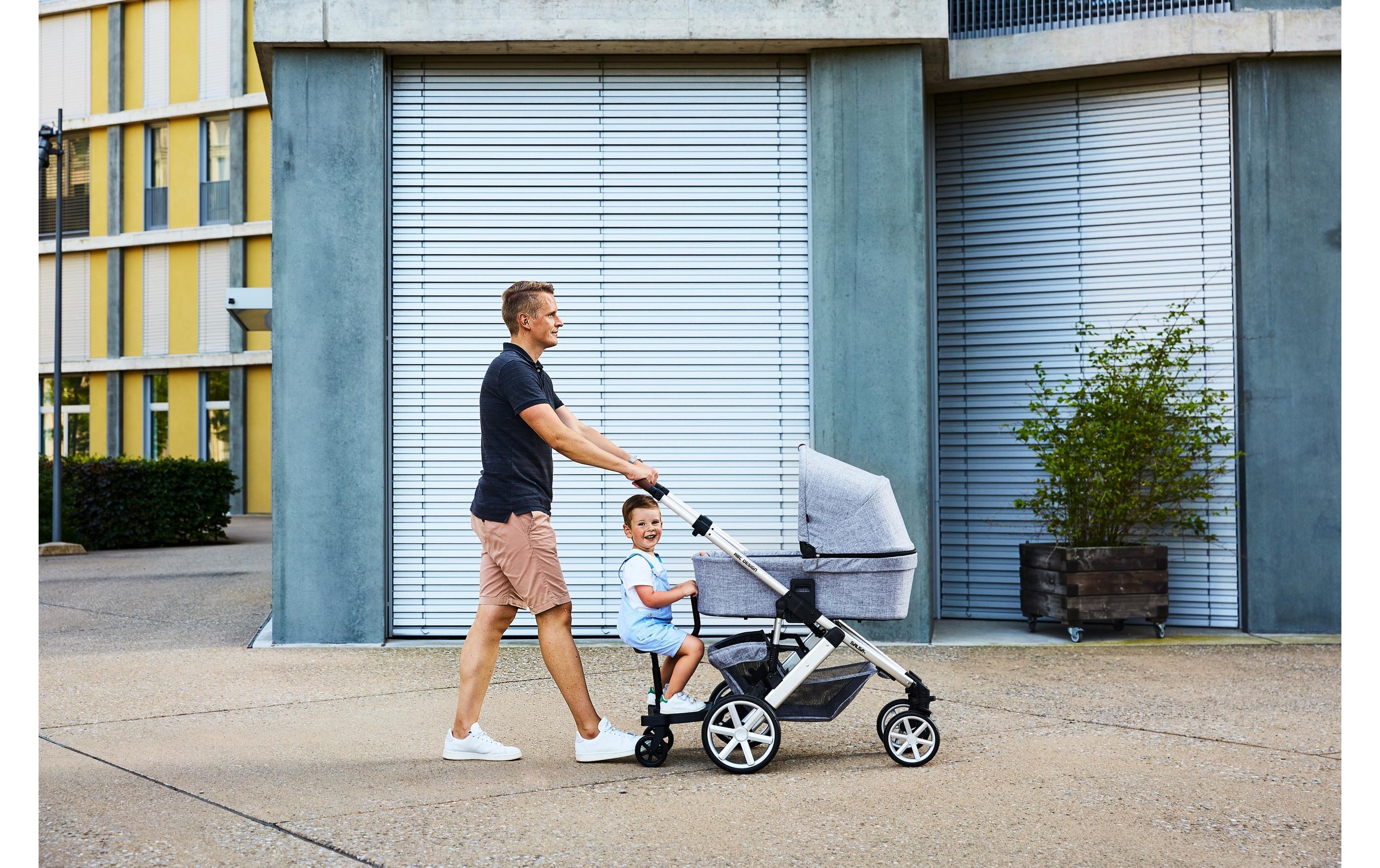 ABC Design Kinderwagenaufsatz »Kiddie Ride on 2 Sitz« Der Sitz ist nur mit dem Kiddie Ride On 2 kompatibel