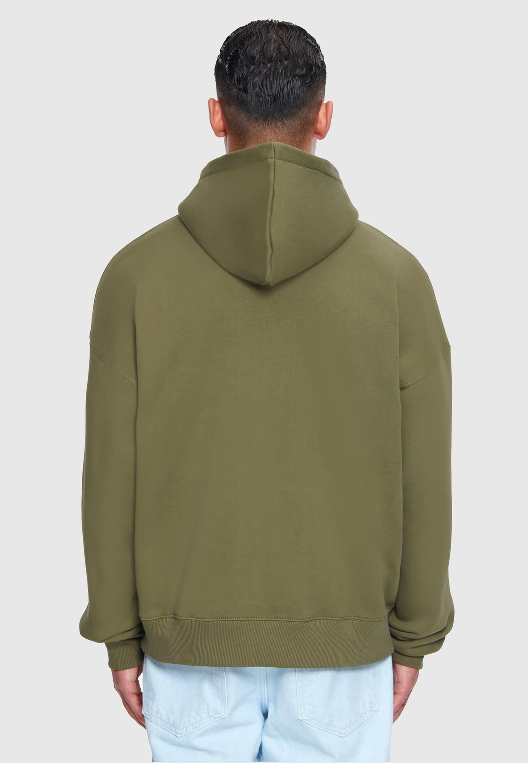 Dropsize Sweatjacke »Dropsize Herren Bazix Republiq Super Heavy Rib Zipper«