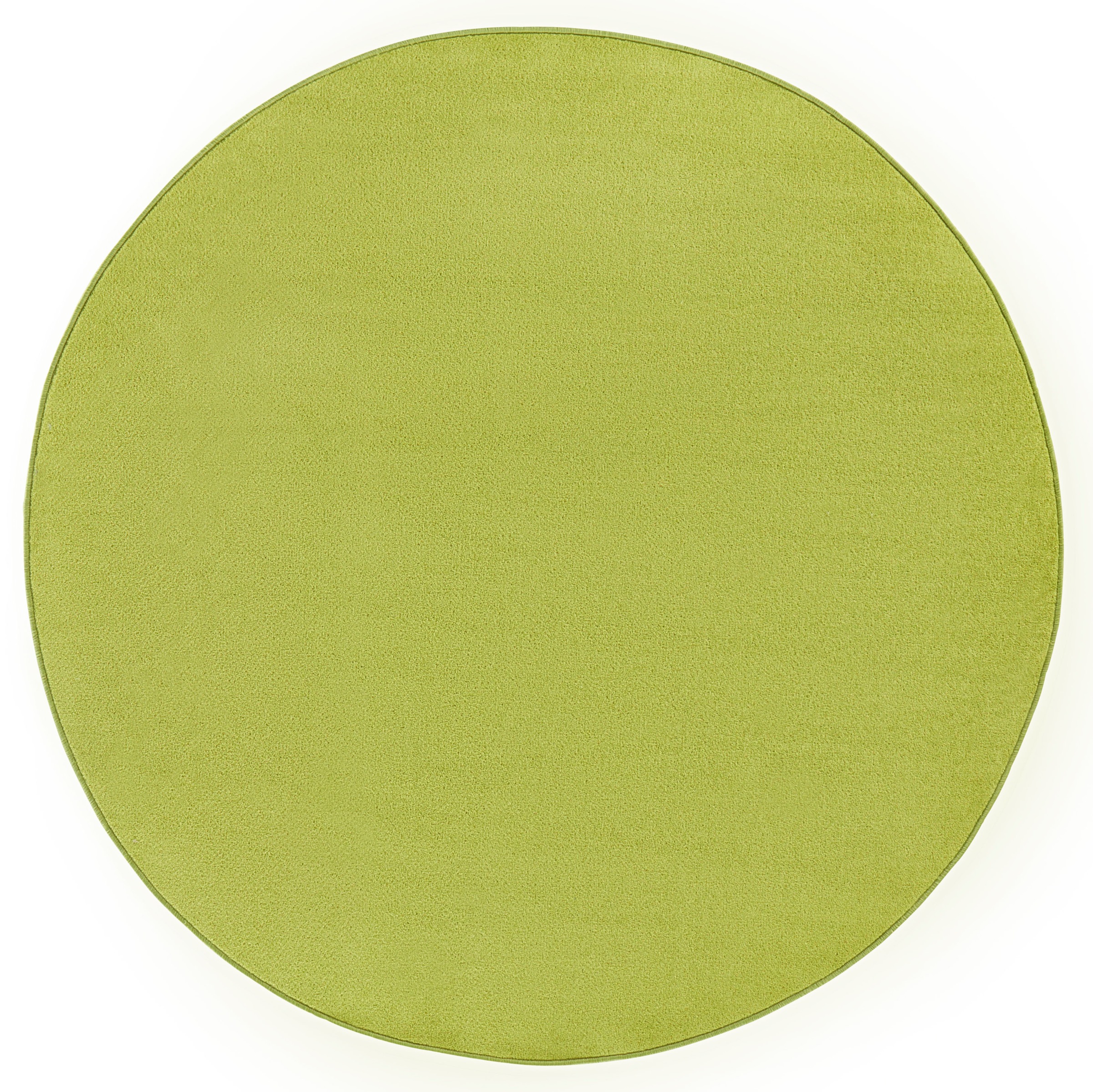 HANSE Home Teppich »Fancy«, rund, 7 mm Höhe, Kurzflor, Weich, Einfarbig, Wohnzimmer, Schlafzimmer, Esszimmer