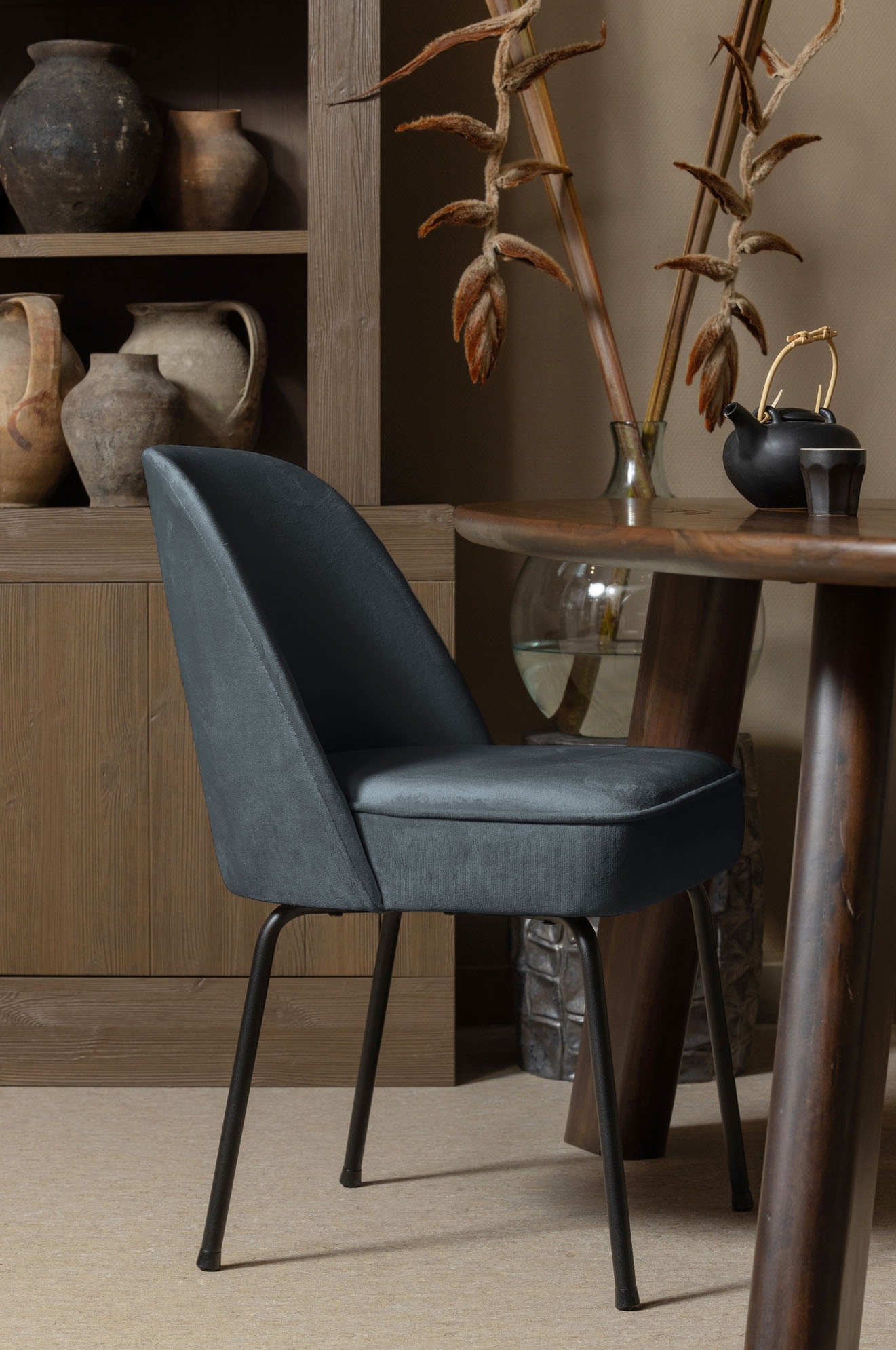 WOOOD Esszimmerstuhl »Stockholm« (Set) 2 Stk.Polsterstuhl, 4-Fuß-Metallgest günstig online kaufen